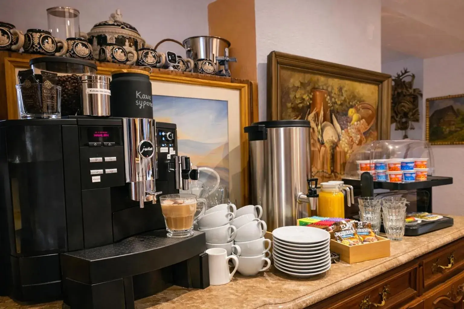 Buffet breakfast in Dworek Adamski Buffet breakfast in Dworek Adamski