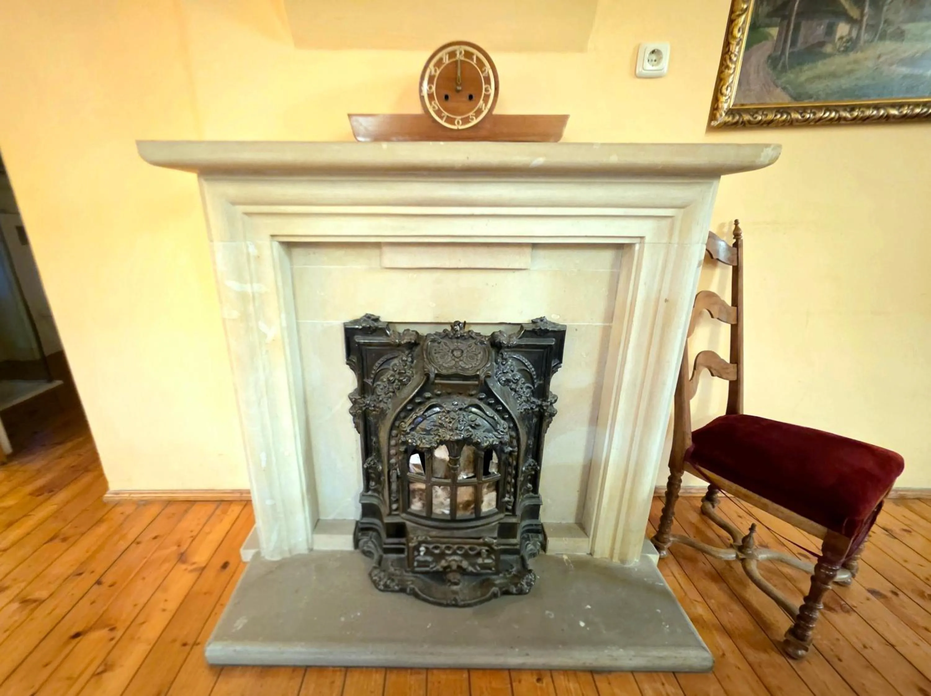 fireplace in Dworek Adamski