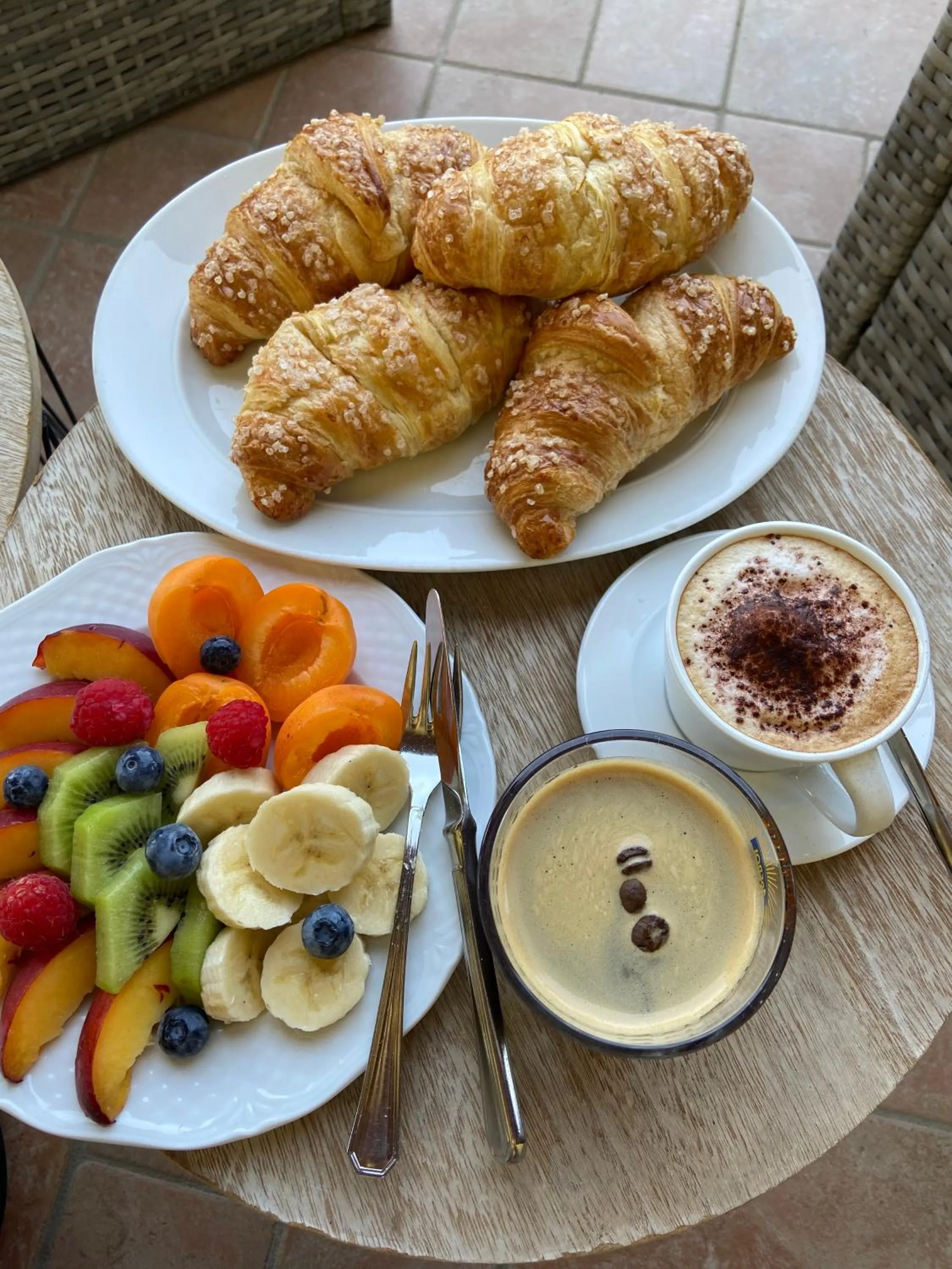 Food and drinks in Locanda Arizona