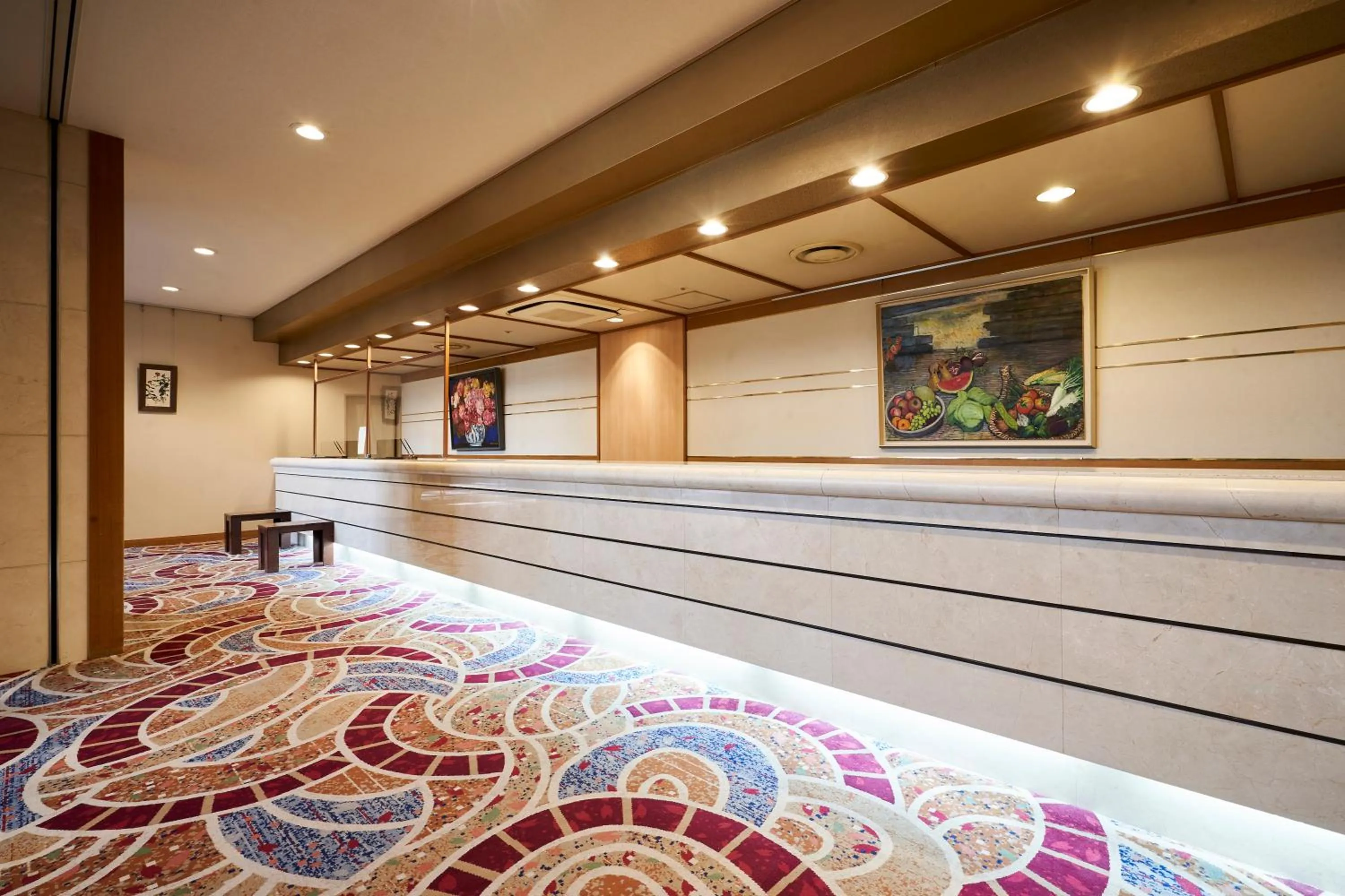 Lobby or reception, Bed in Tsukasa Royal Hotel