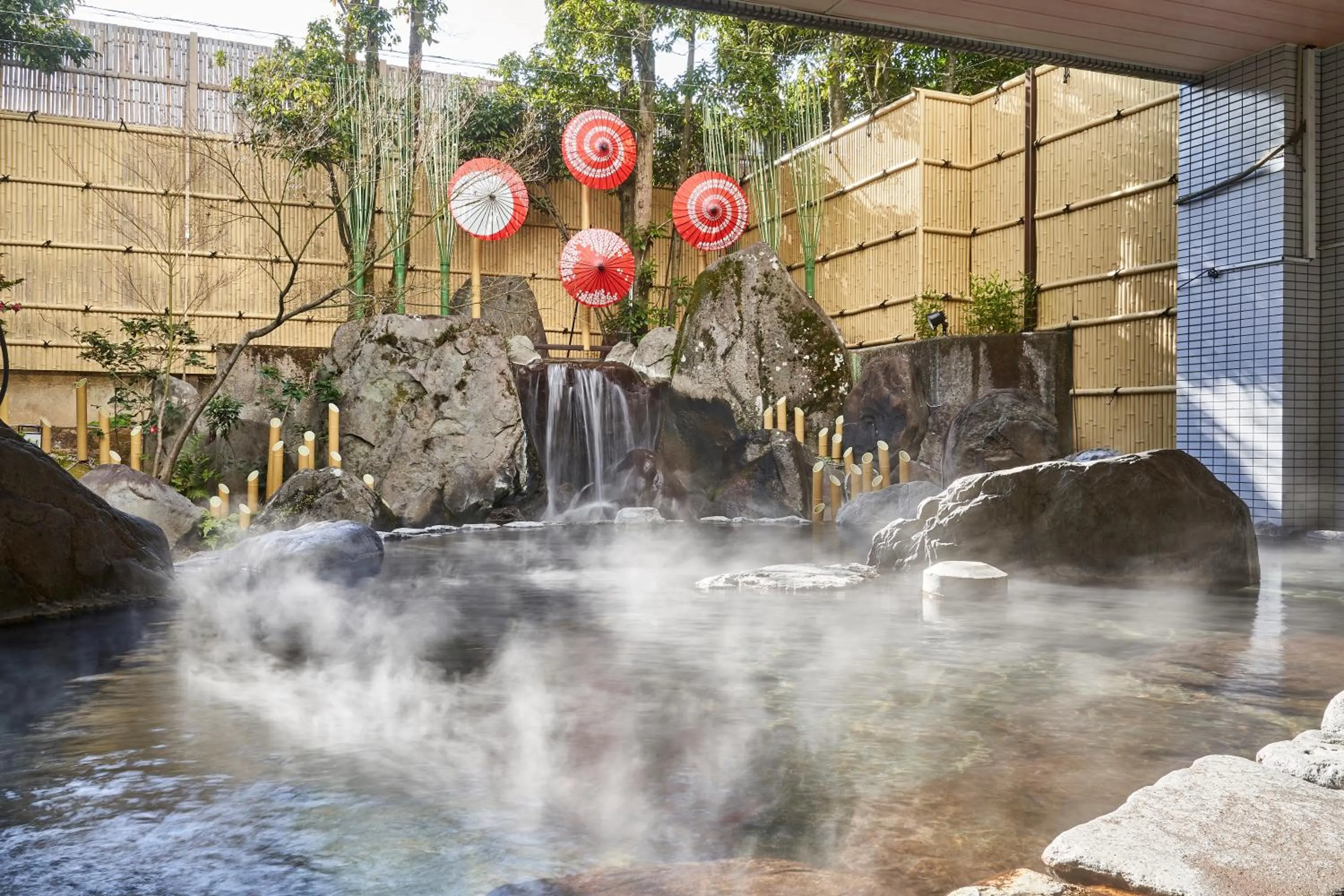 Hot Spring Bath in Tsukasa Royal Hotel