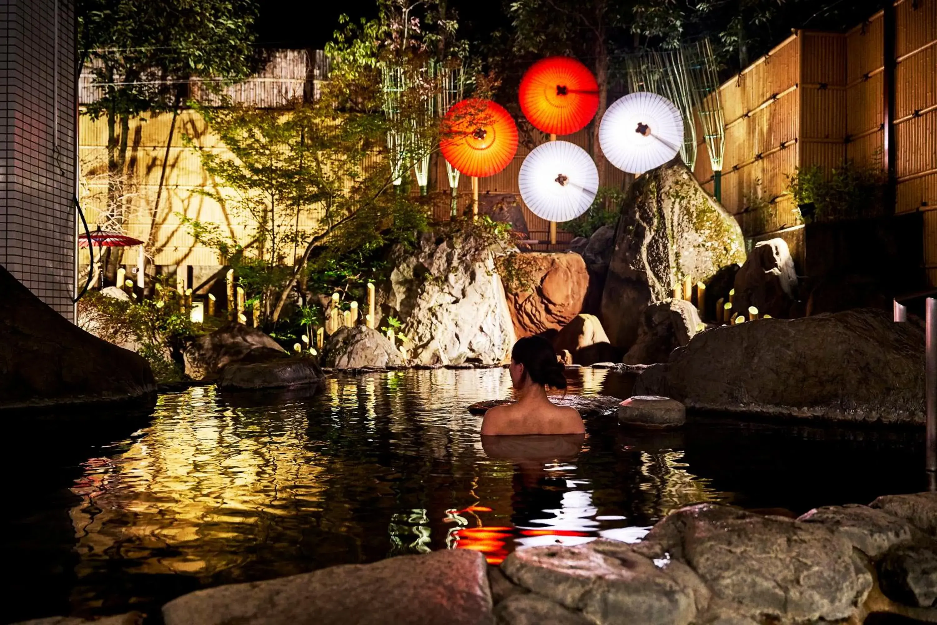 Open Air Bath in Tsukasa Royal Hotel Open Air Bath in Tsukasa Royal Hotel
