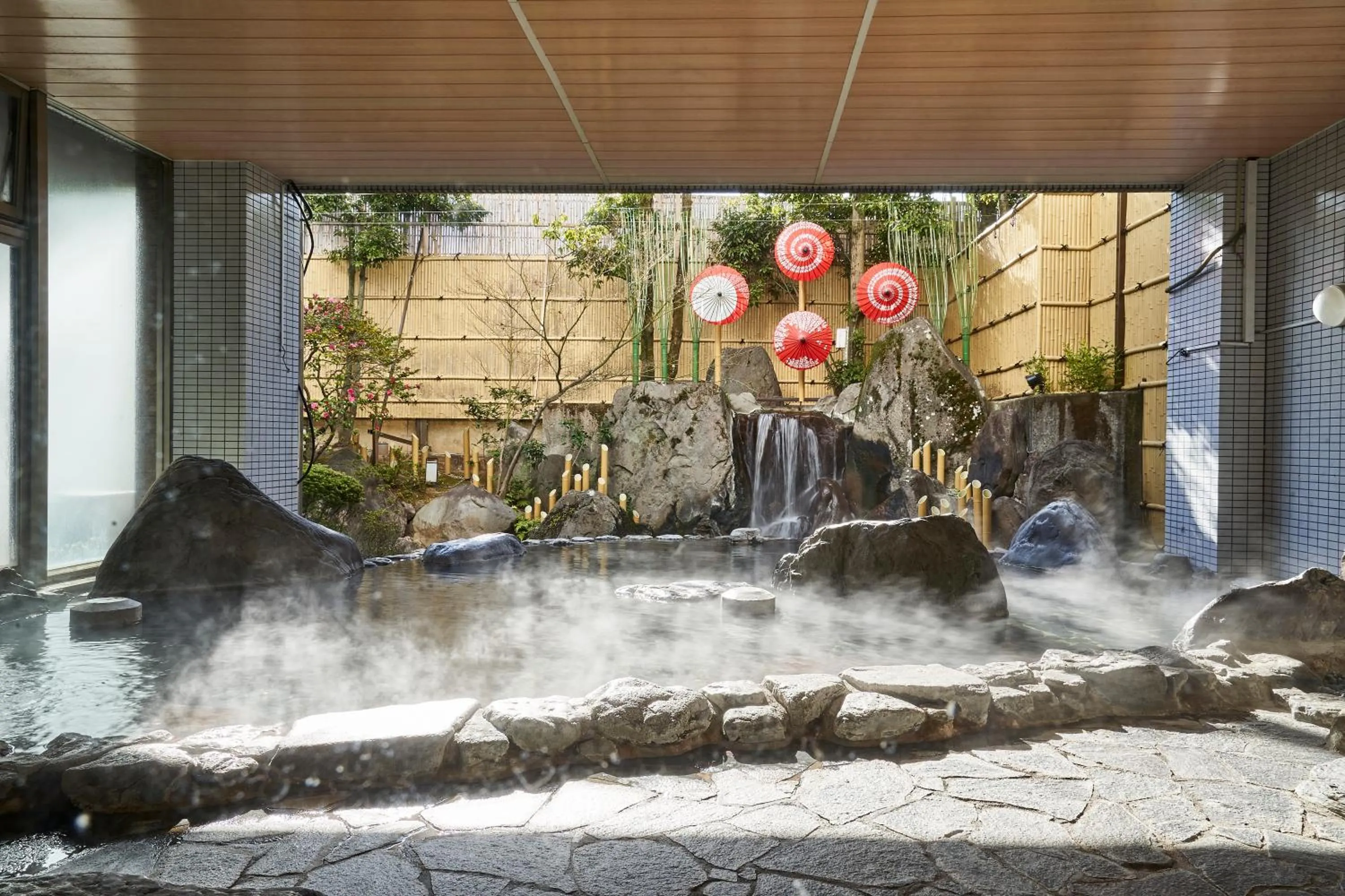 Hot Spring Bath in Tsukasa Royal Hotel