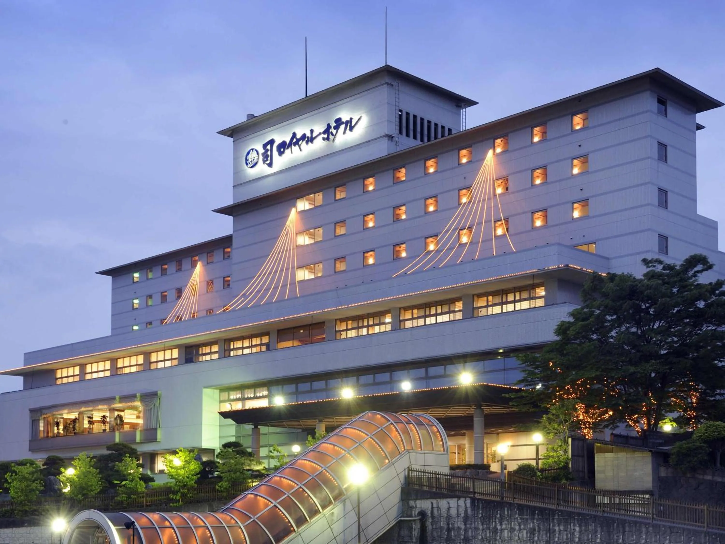 Facade/entrance in Tsukasa Royal Hotel