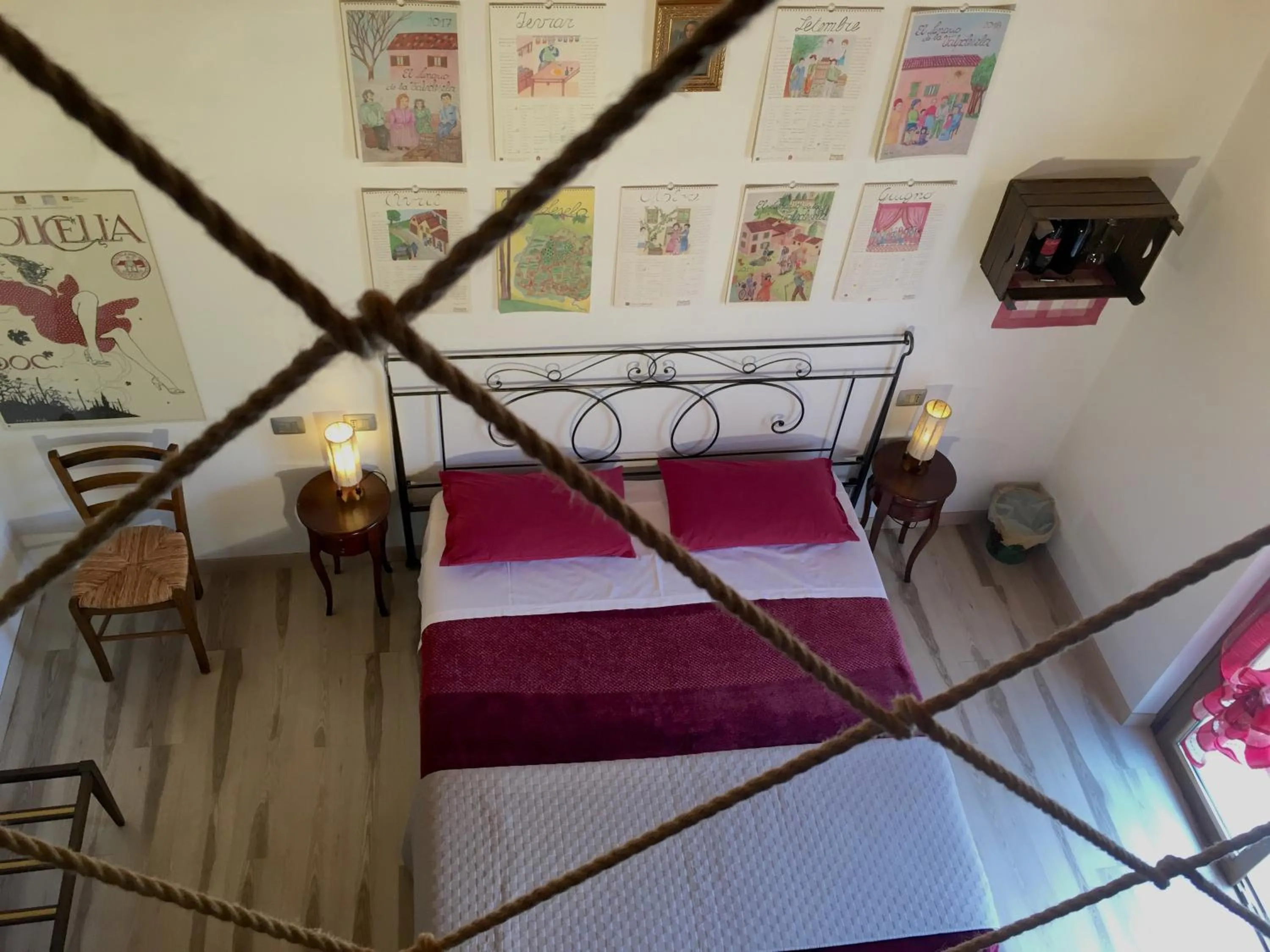 Photo of the whole room, Bed in La Bella Vigna