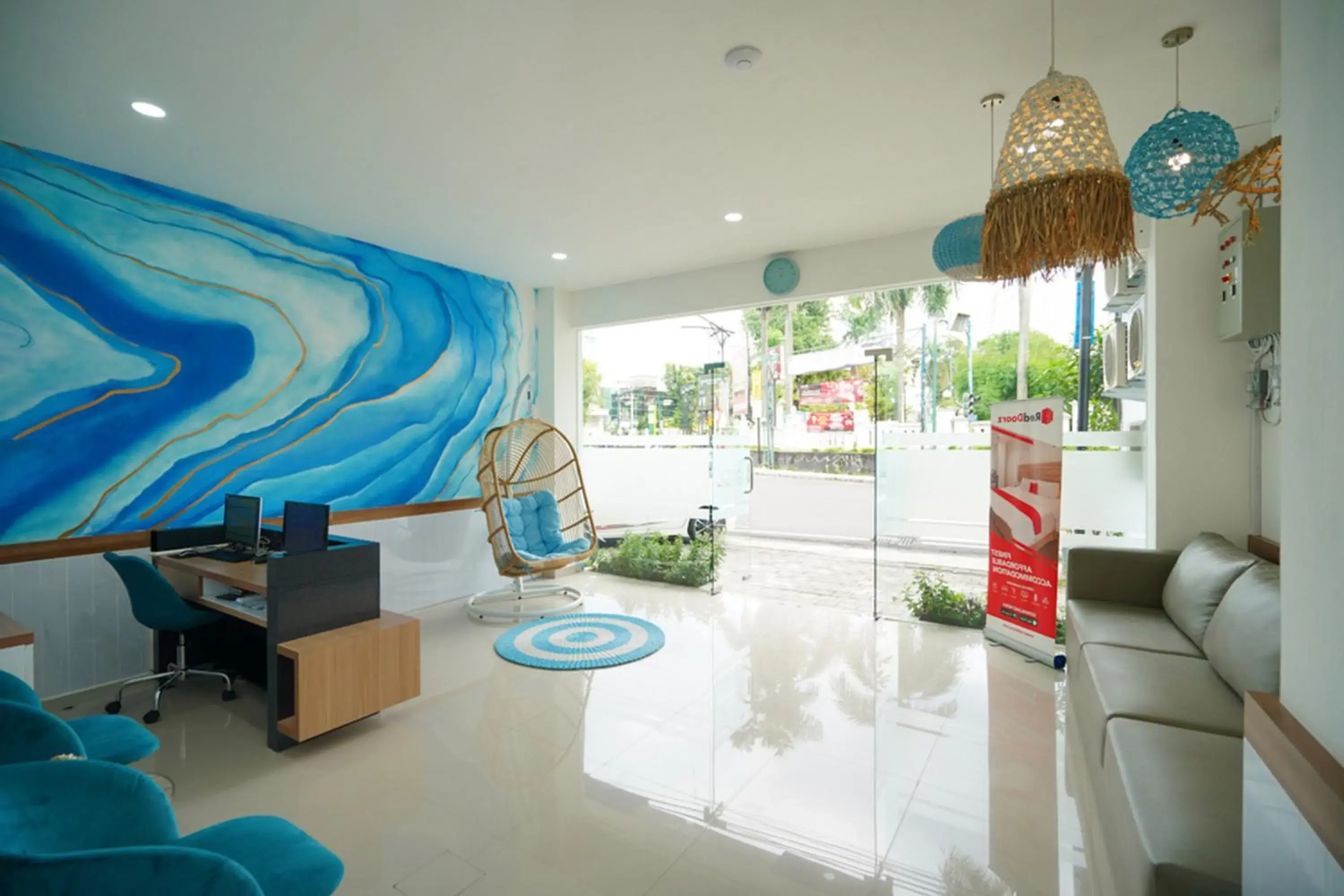 Lobby or reception in RedDoorz Plus @ Terban Residence Lobby or reception in RedDoorz Plus @ Terban Residence