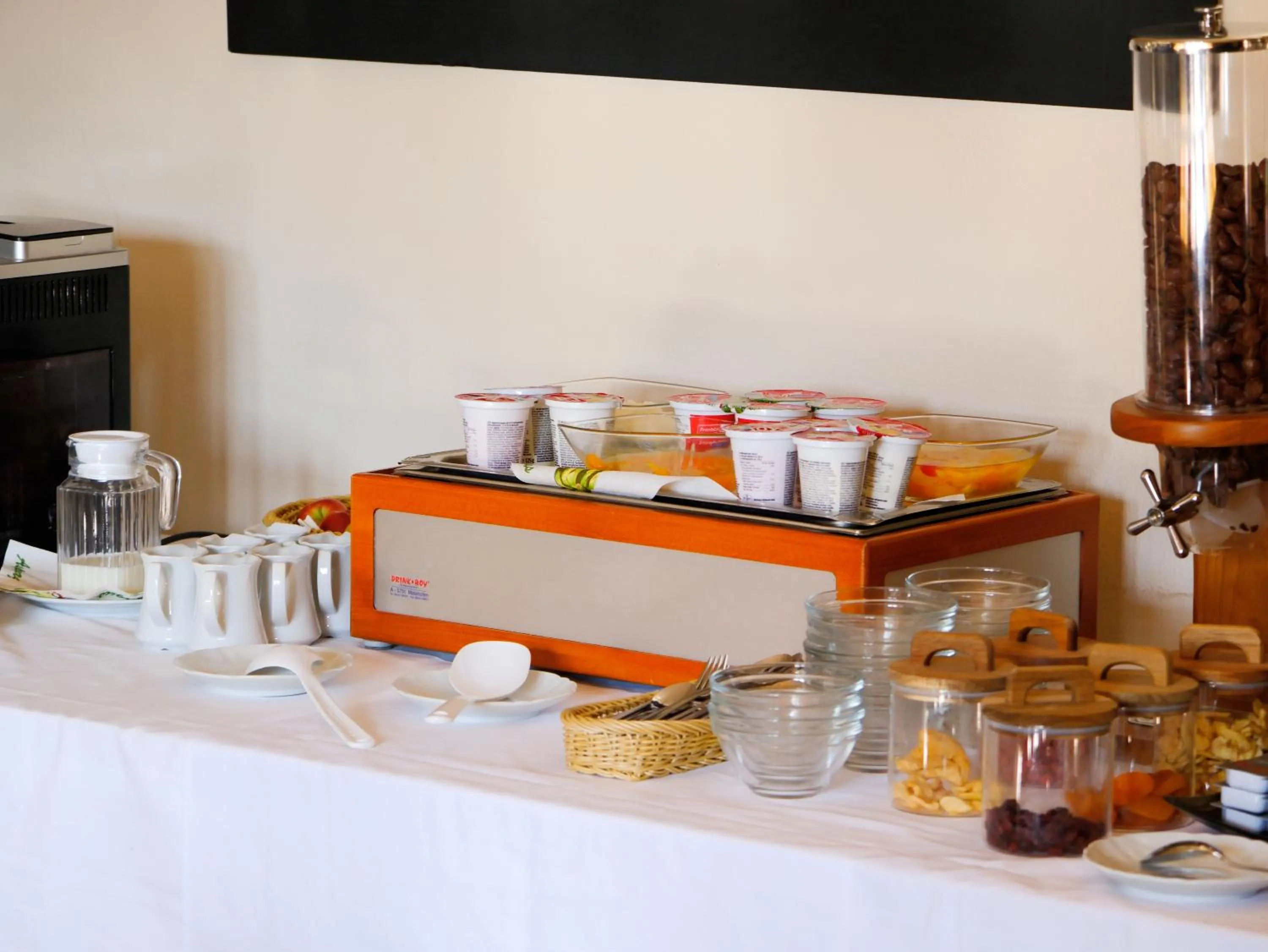 Continental breakfast in Hotel Burgklause