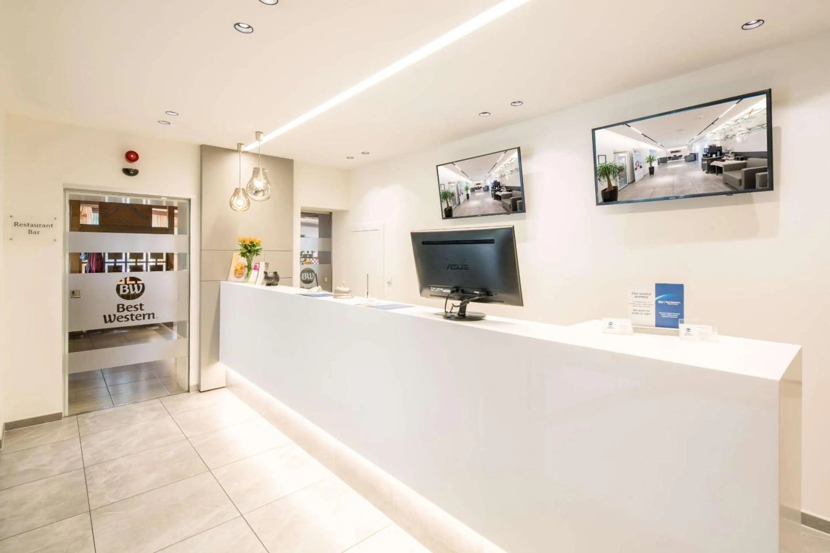 Lobby or reception in Best Western Hotel St. Michael