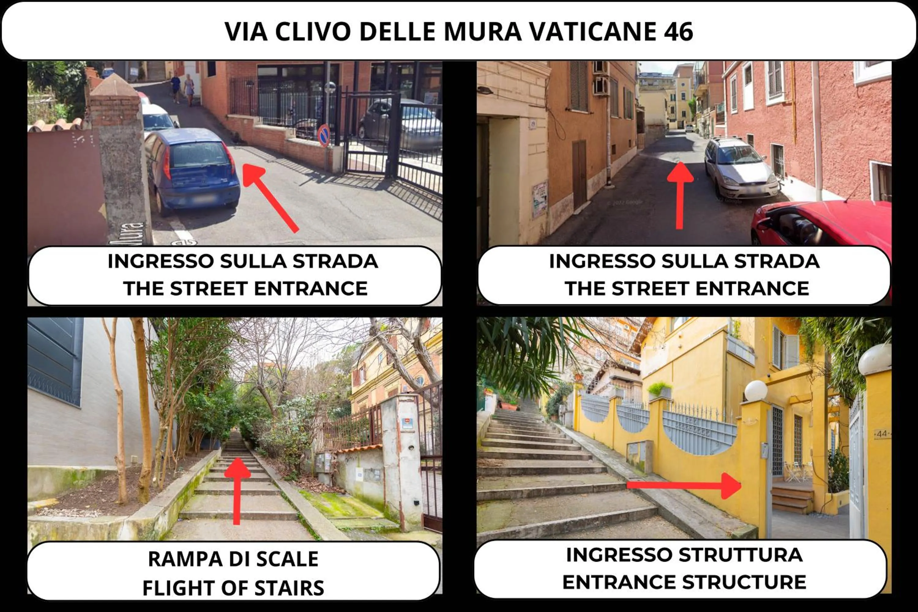 Facade/entrance in Relais Clivo Vaticano