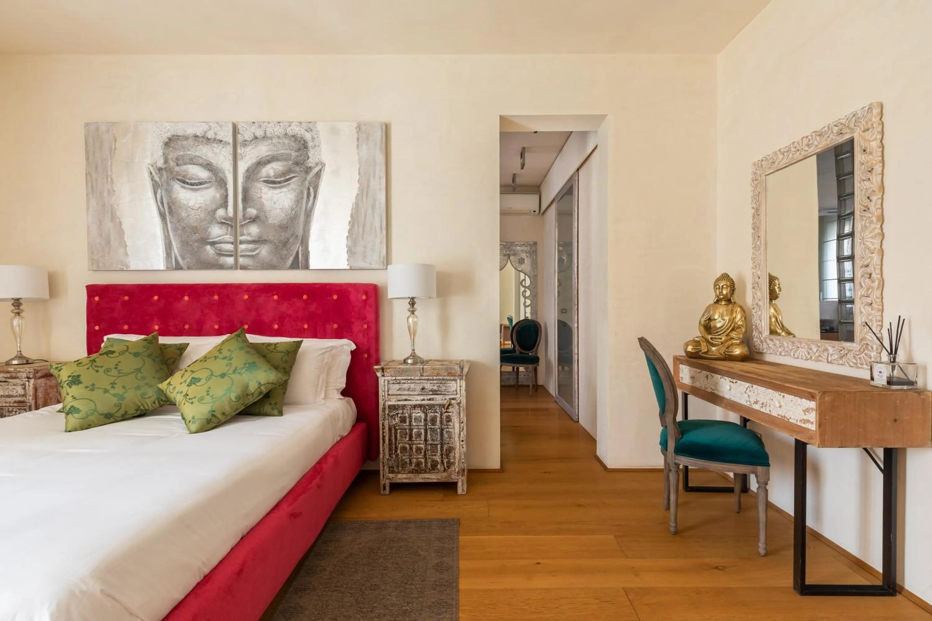 Bed in Relais Clivo Vaticano