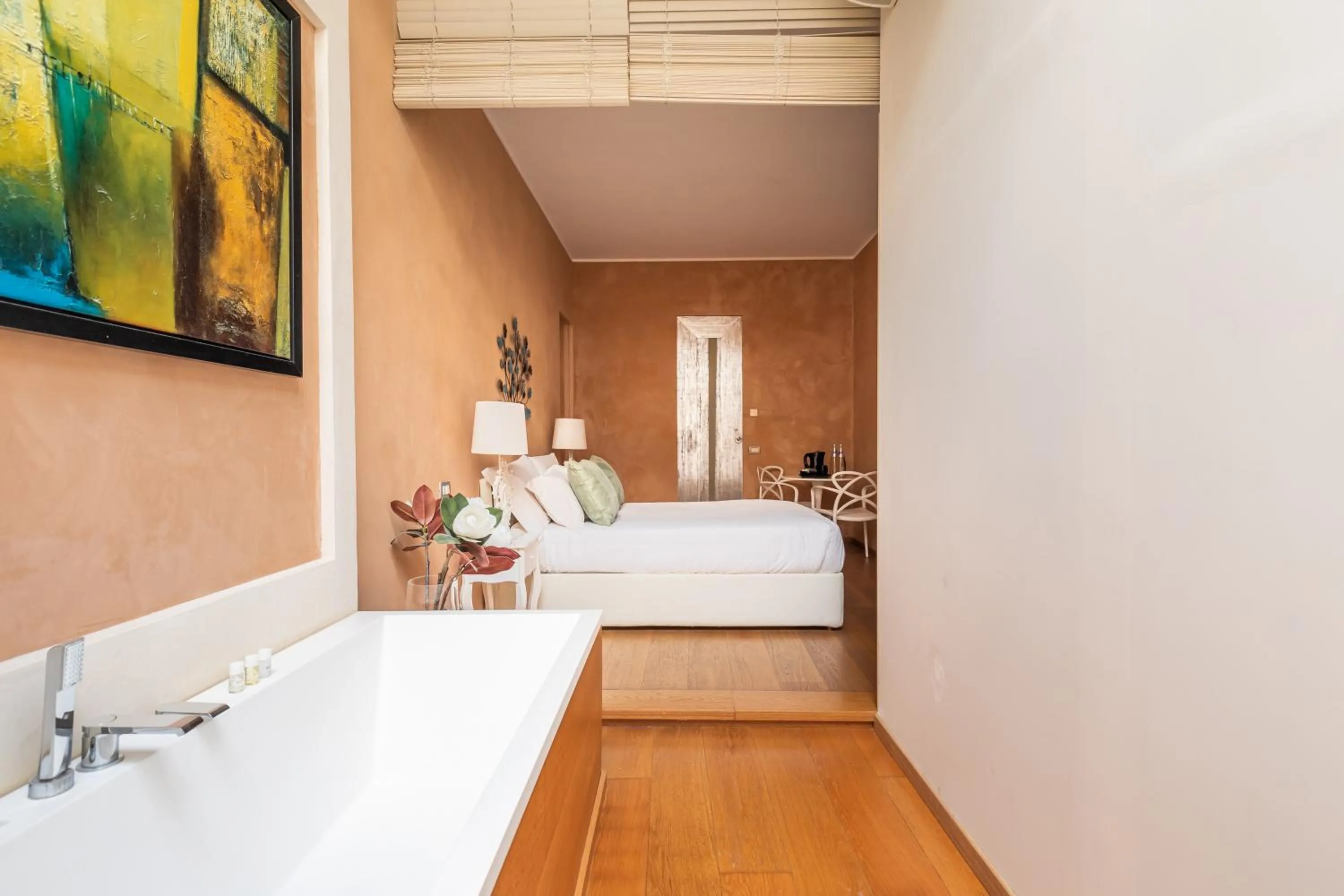 Bed in Relais Clivo Vaticano