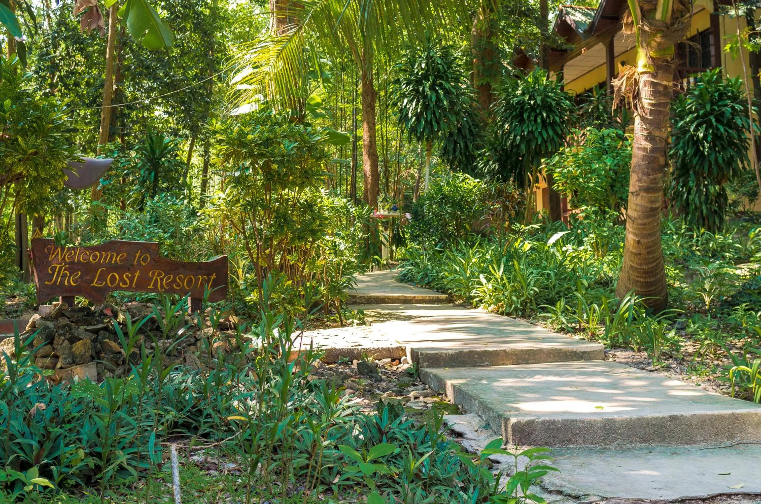 Property building in The Lost Resort