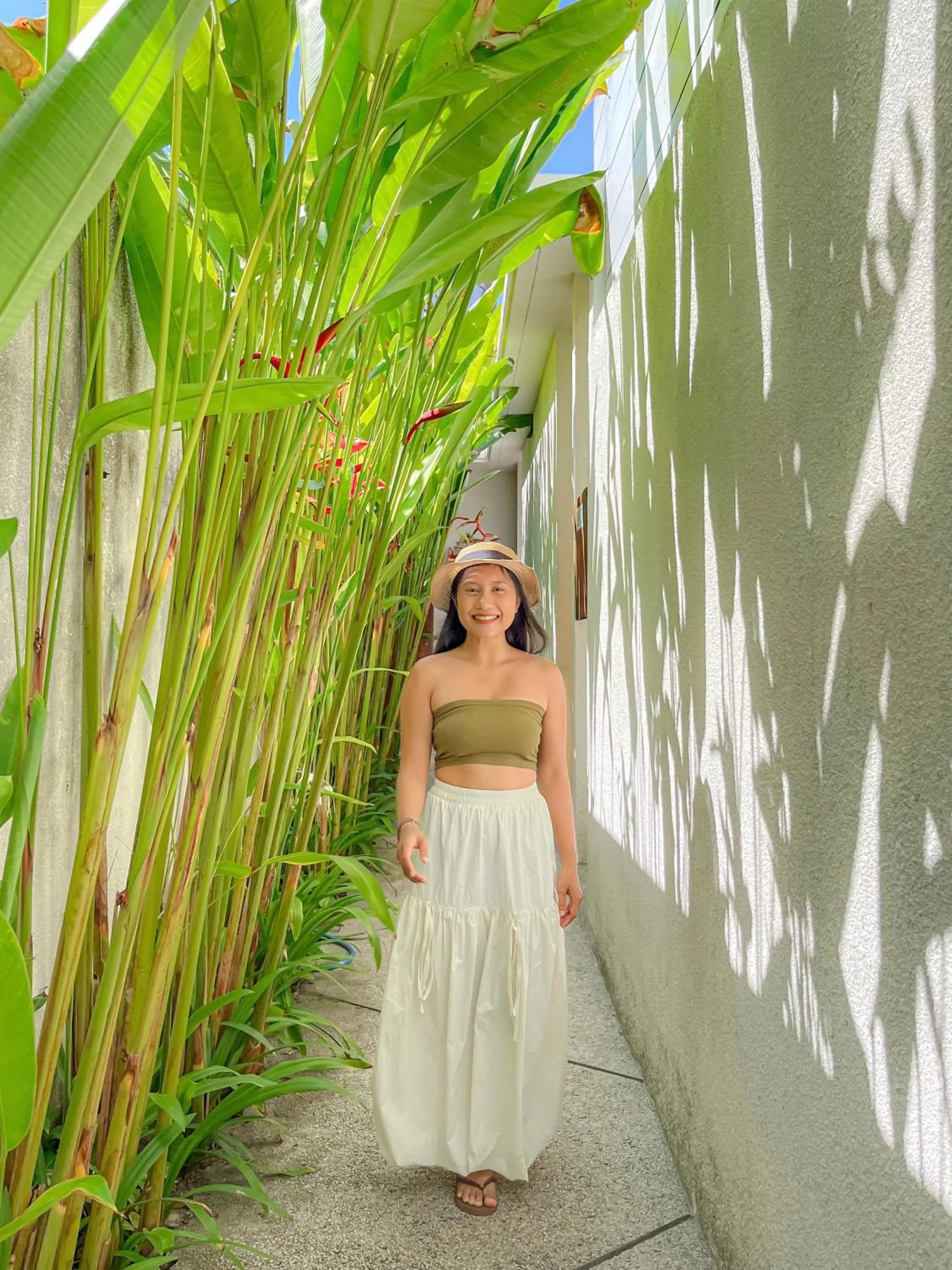 Garden view in Danka Villa Sanur