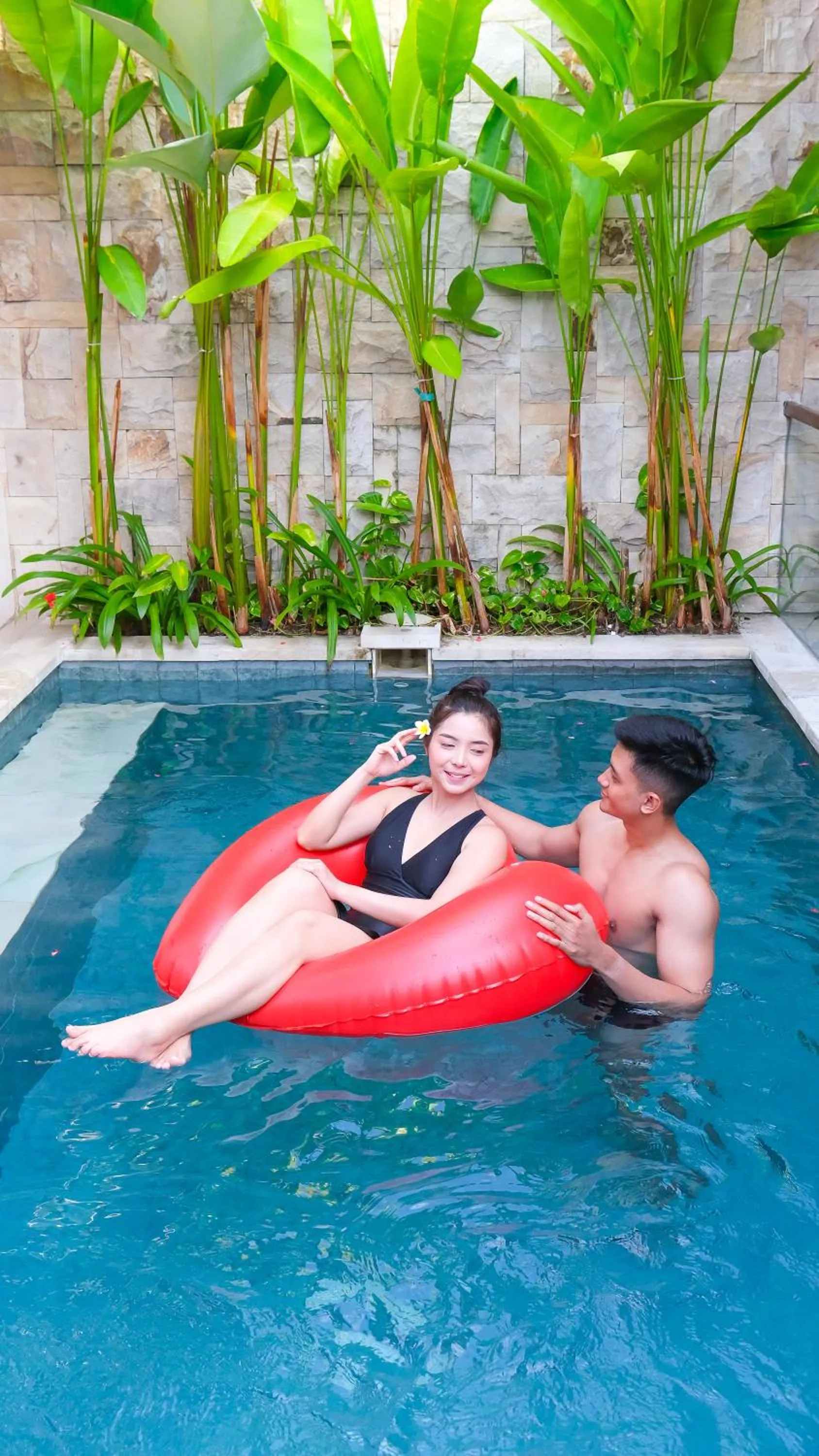 Pool view in Danka Villa Sanur