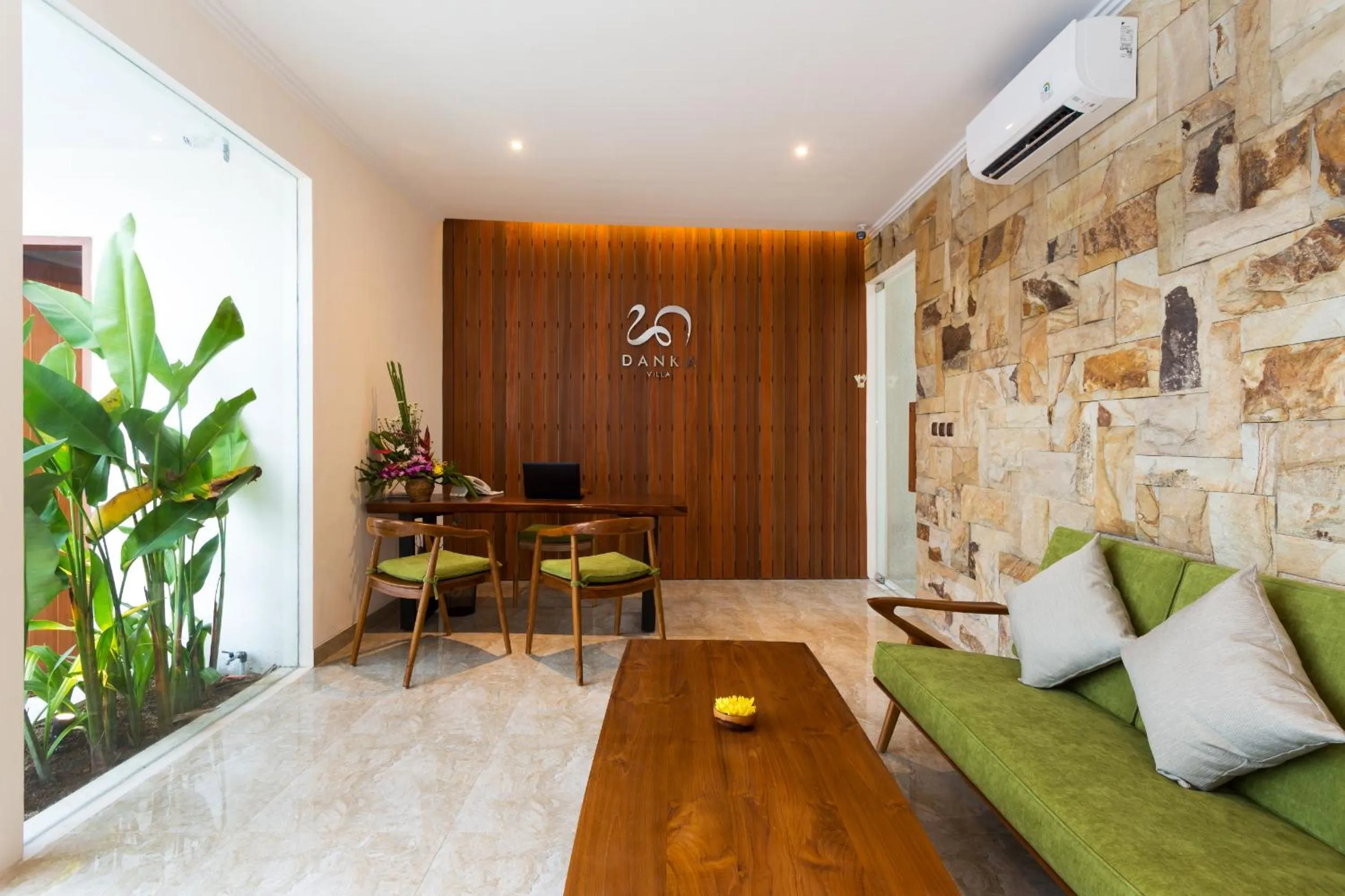 Seating area in Danka Villa Sanur