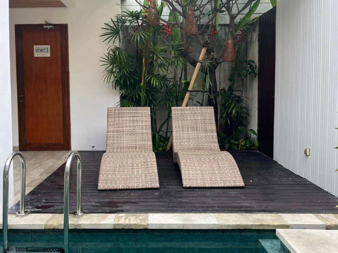 Pool view in Danka Villa Sanur
