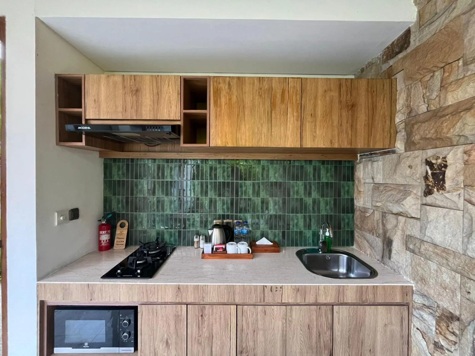 Kitchen or kitchenette in Danka Villa Sanur