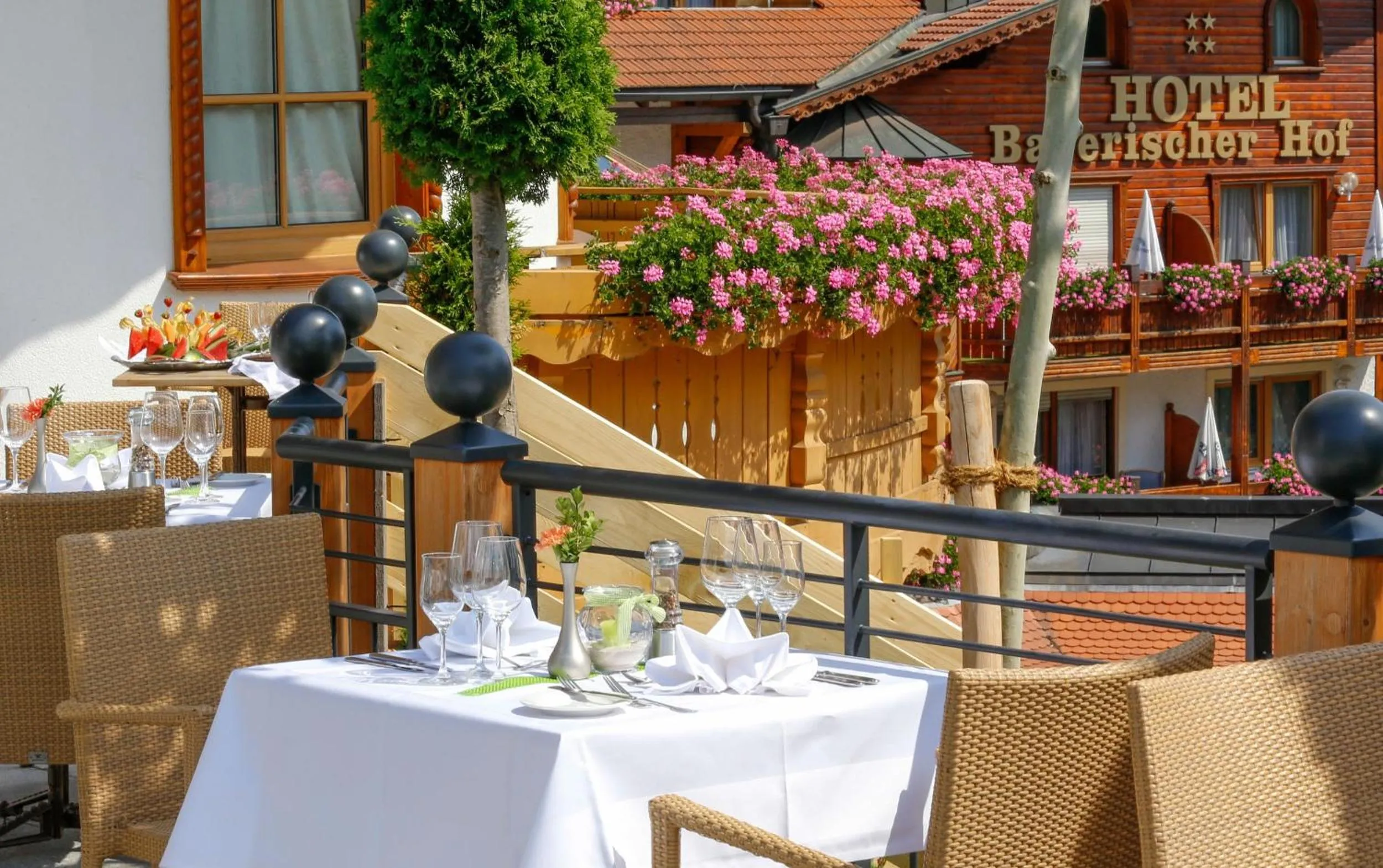 Balcony/Terrace in Wellness Hotel Bayerischer Hof