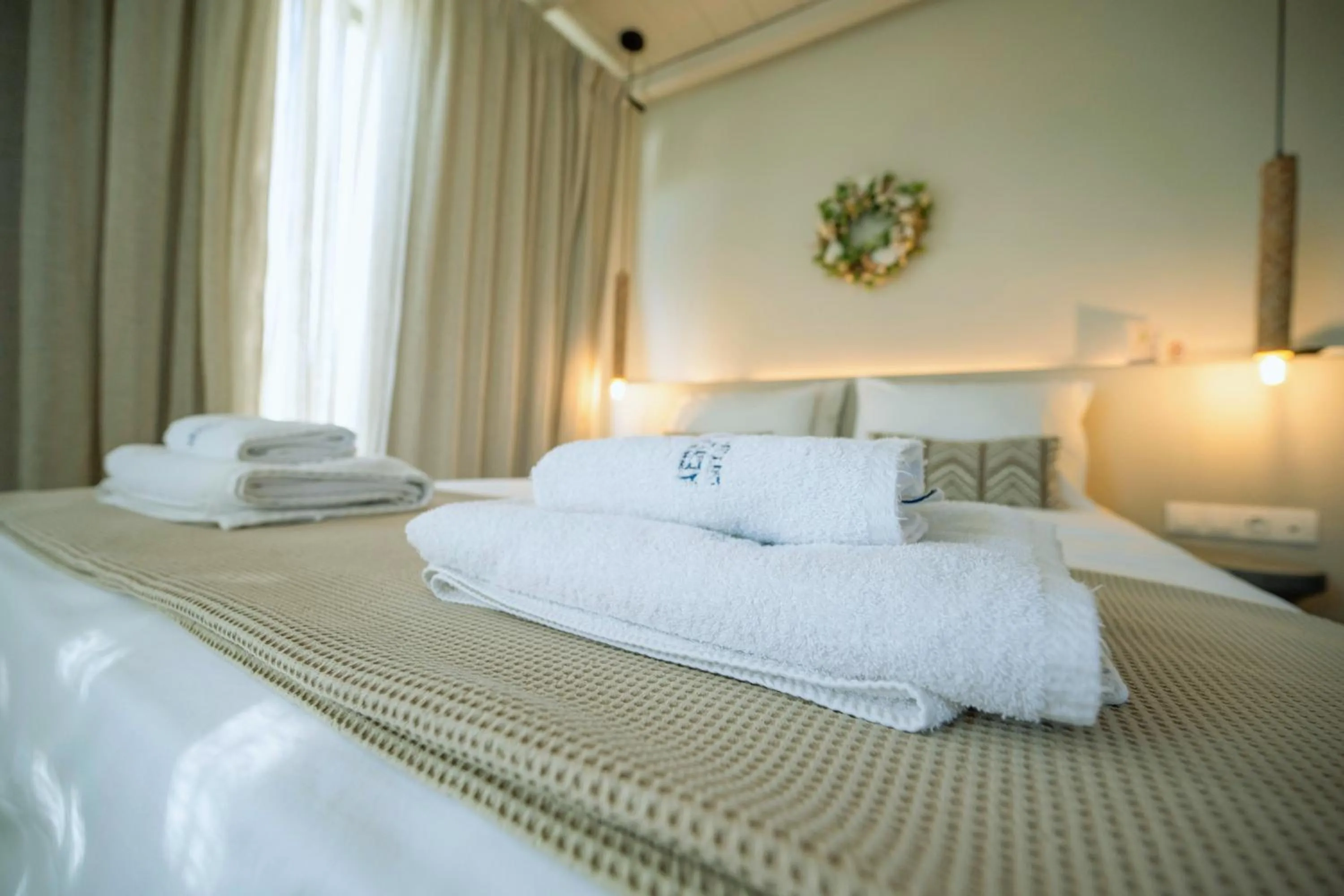 Bed in Aegean Hospitality