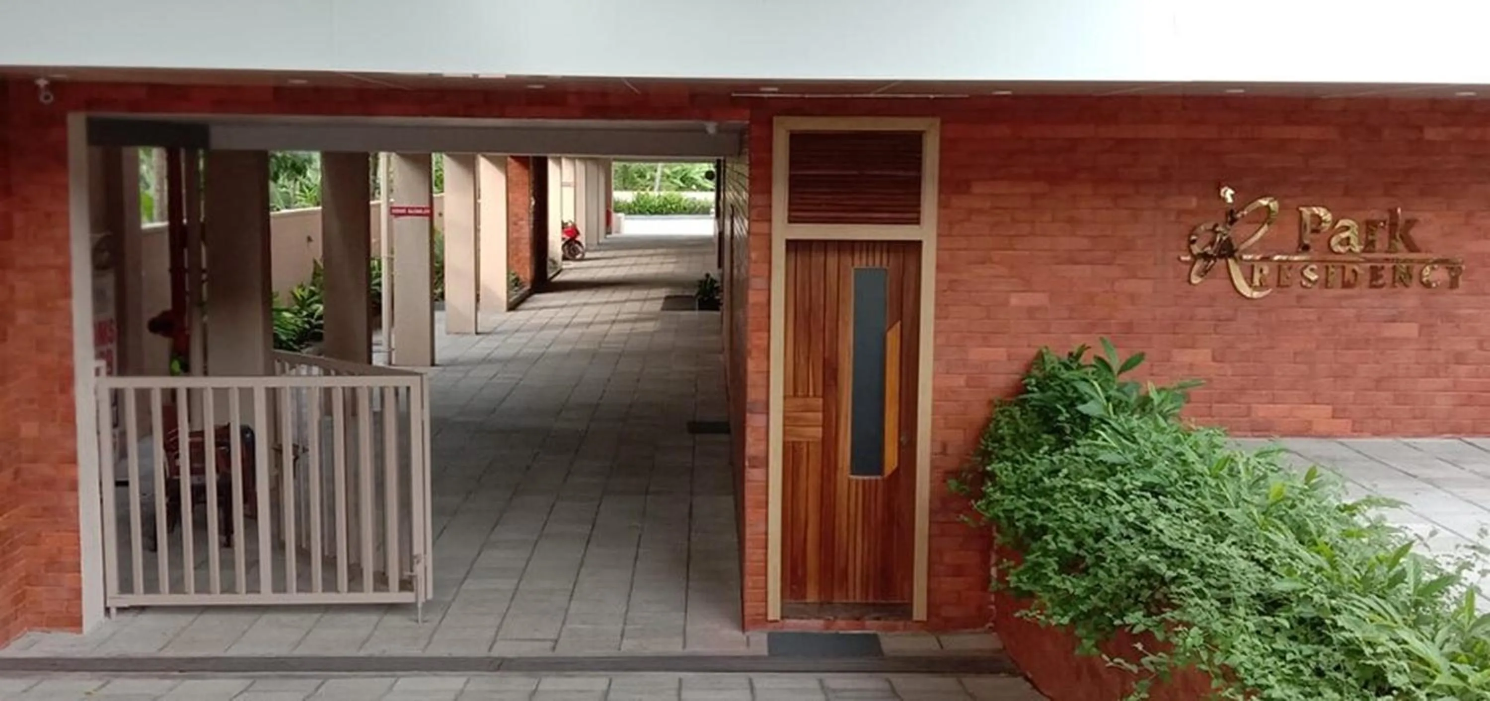 Facade/entrance in Park Residency Kodungallur