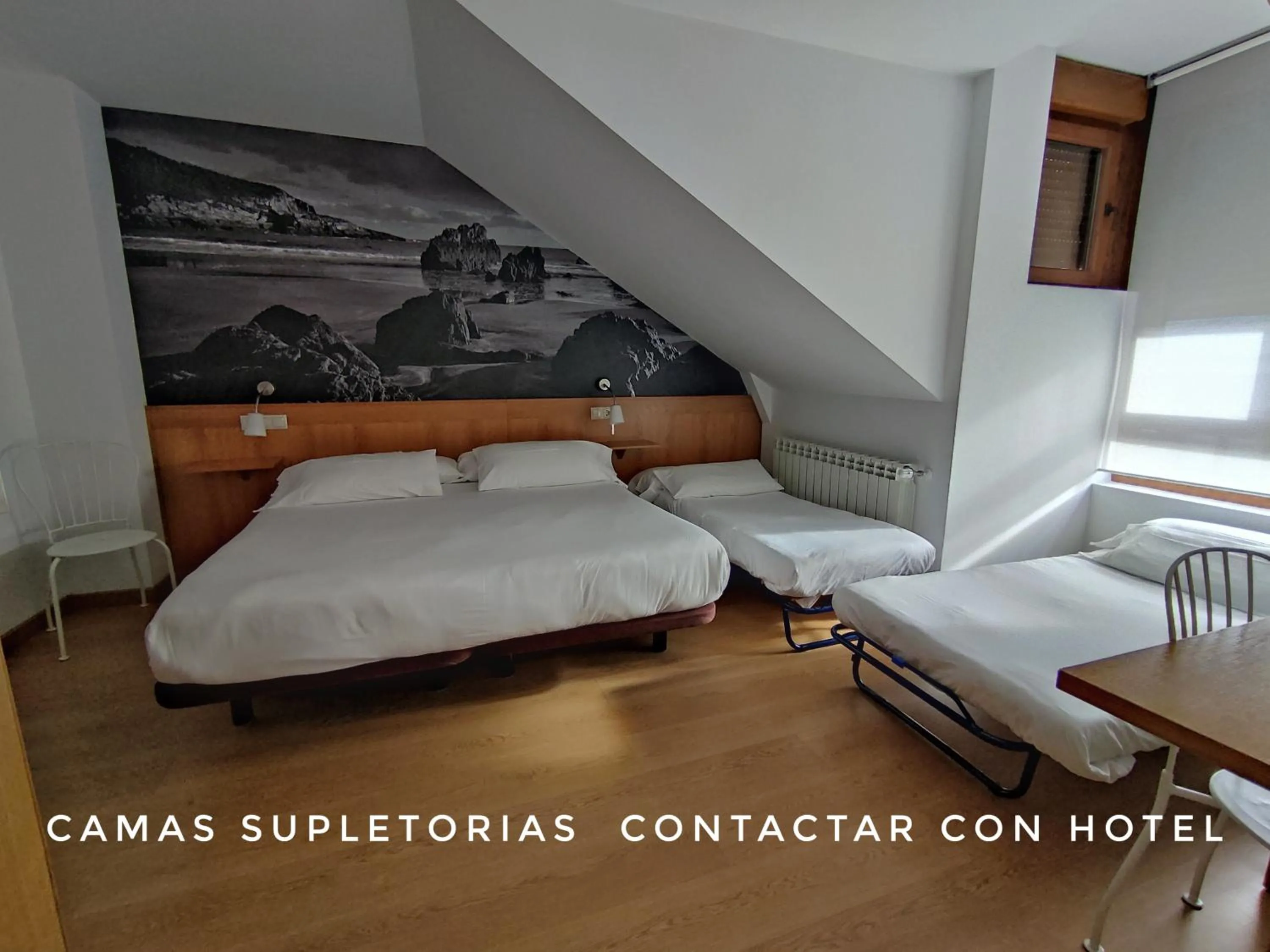 Bed in Hotel Dabeleira