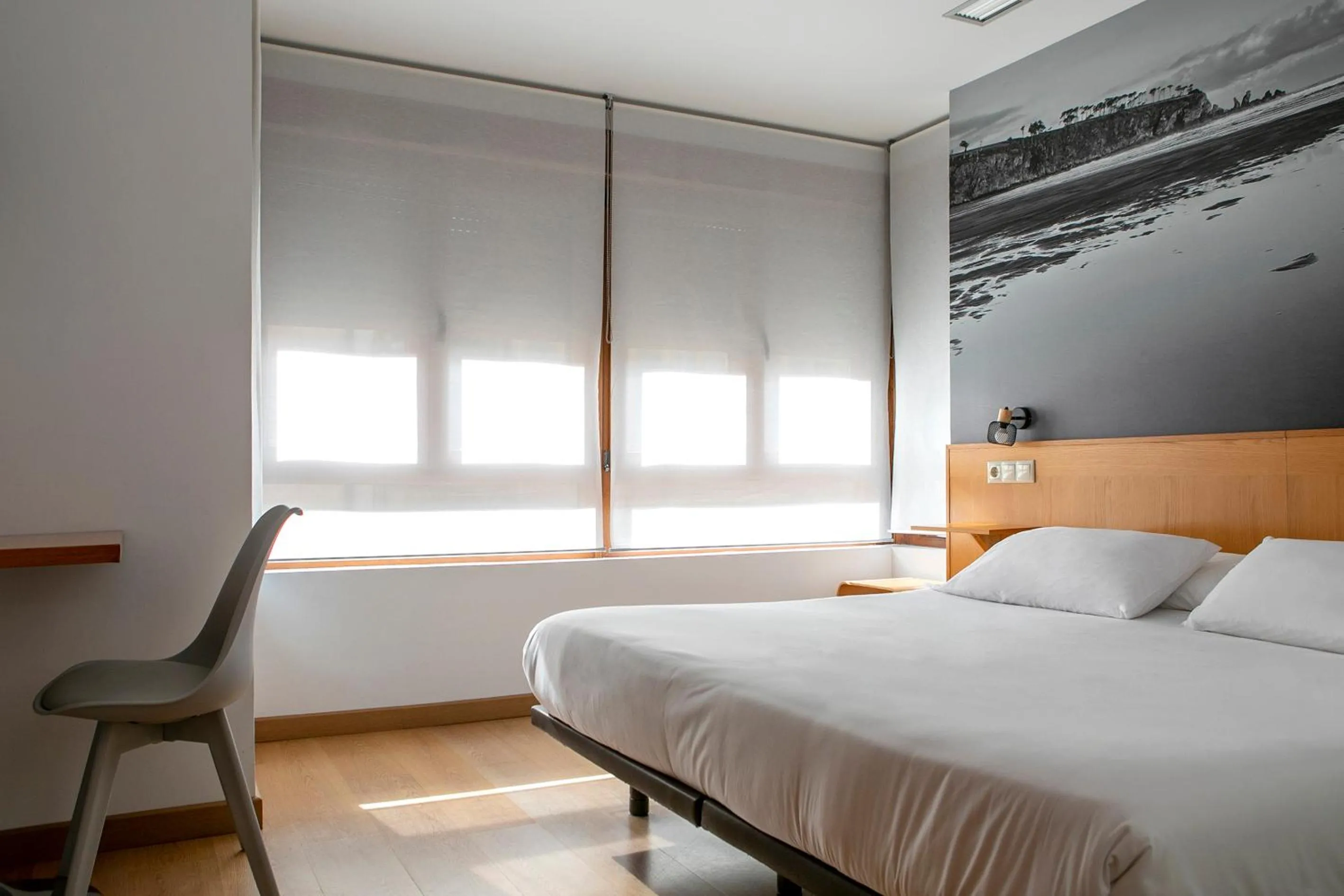 Bed in Hotel Dabeleira