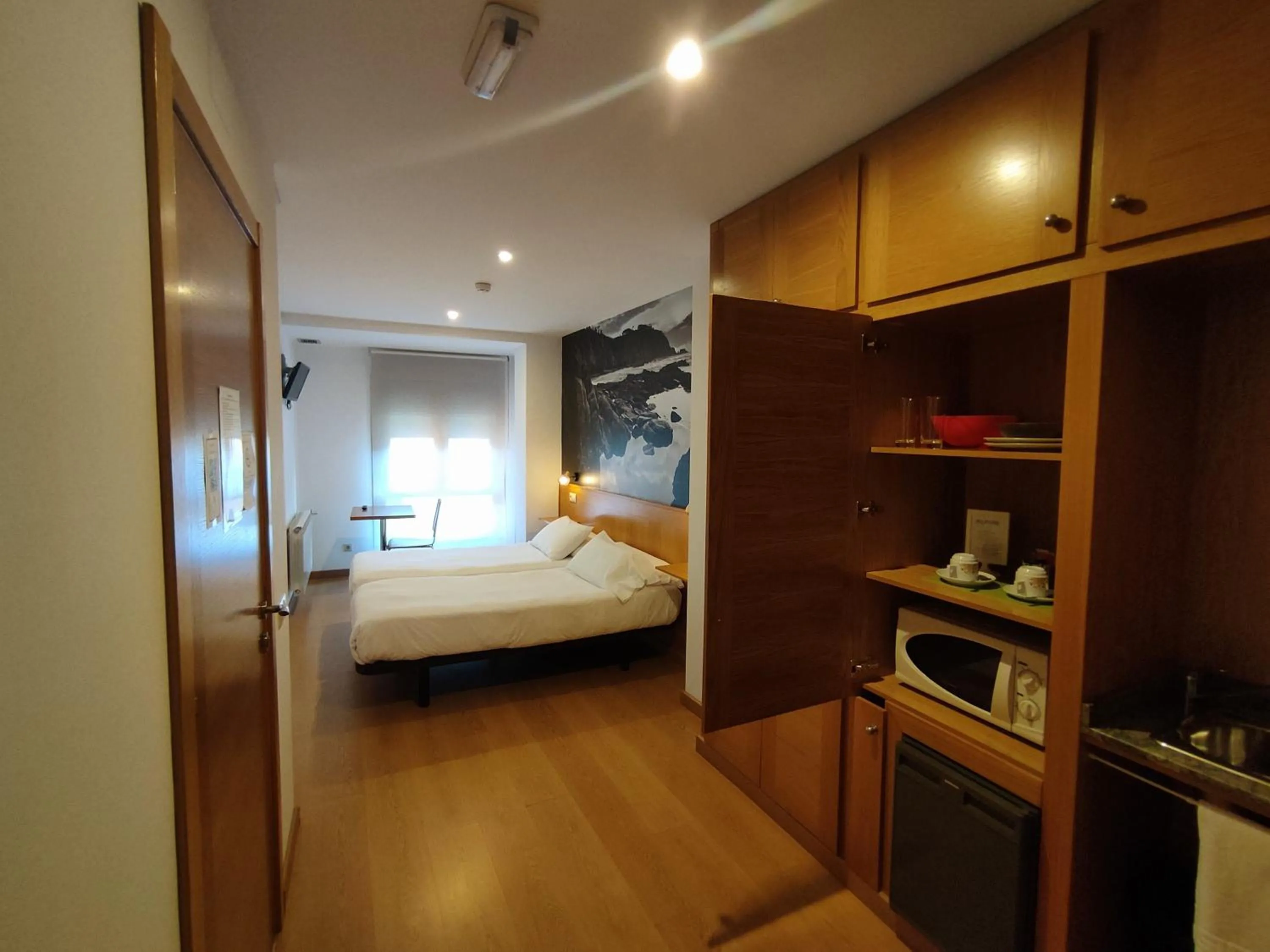 Bed in Hotel Dabeleira