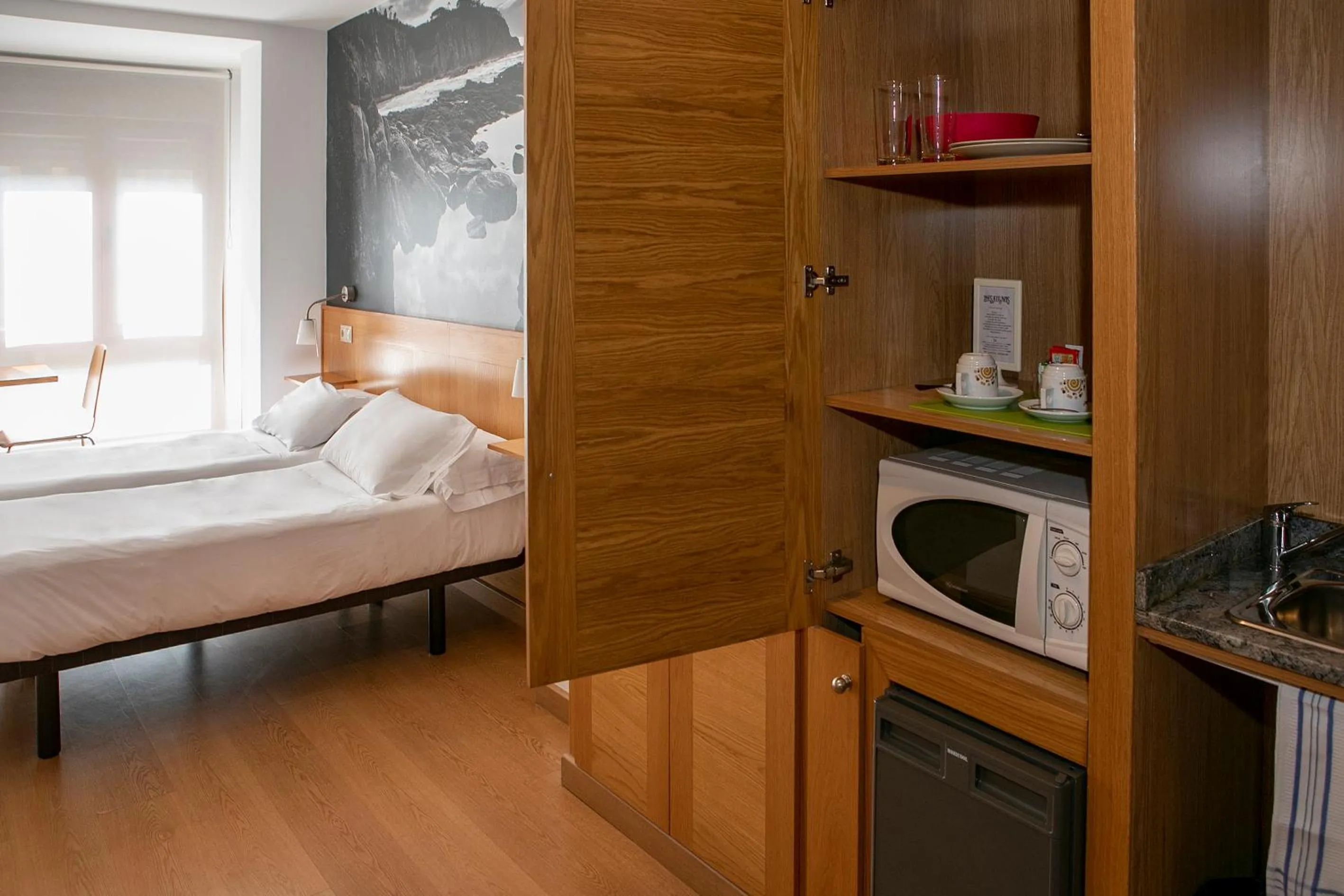 Bed in Hotel Dabeleira