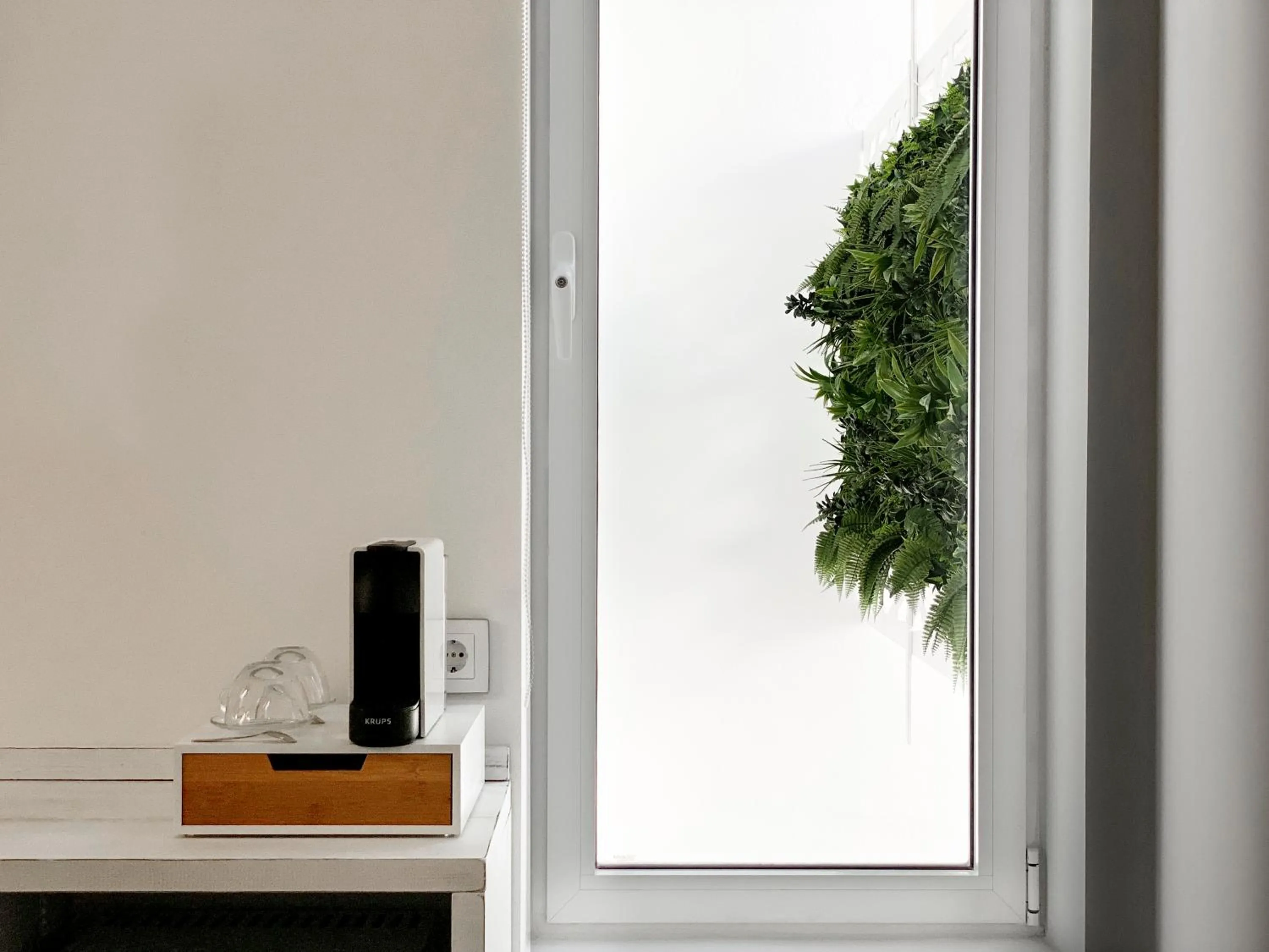 Inner courtyard view in Nerja Casual Rooms