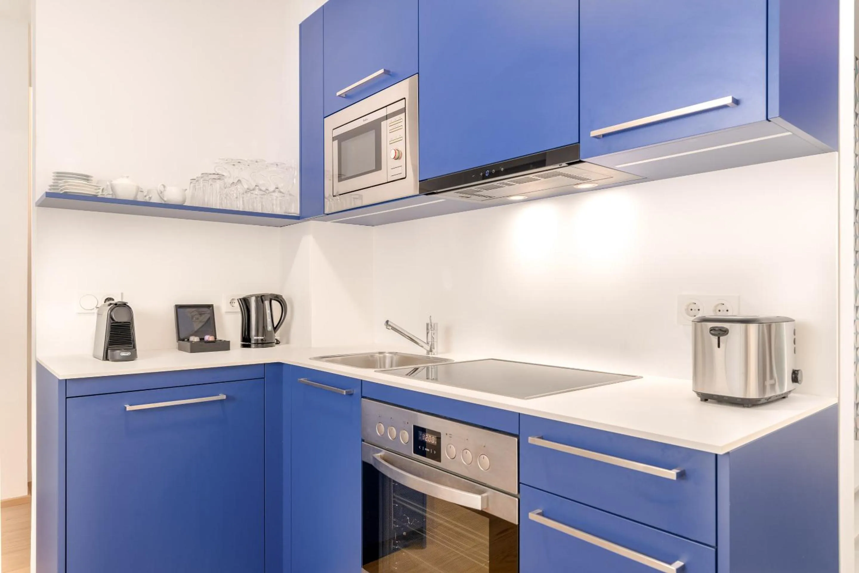 Coffee/tea facilities in ARGOS Graz Serviced Apartments, kontaktlos mit Self Check-in