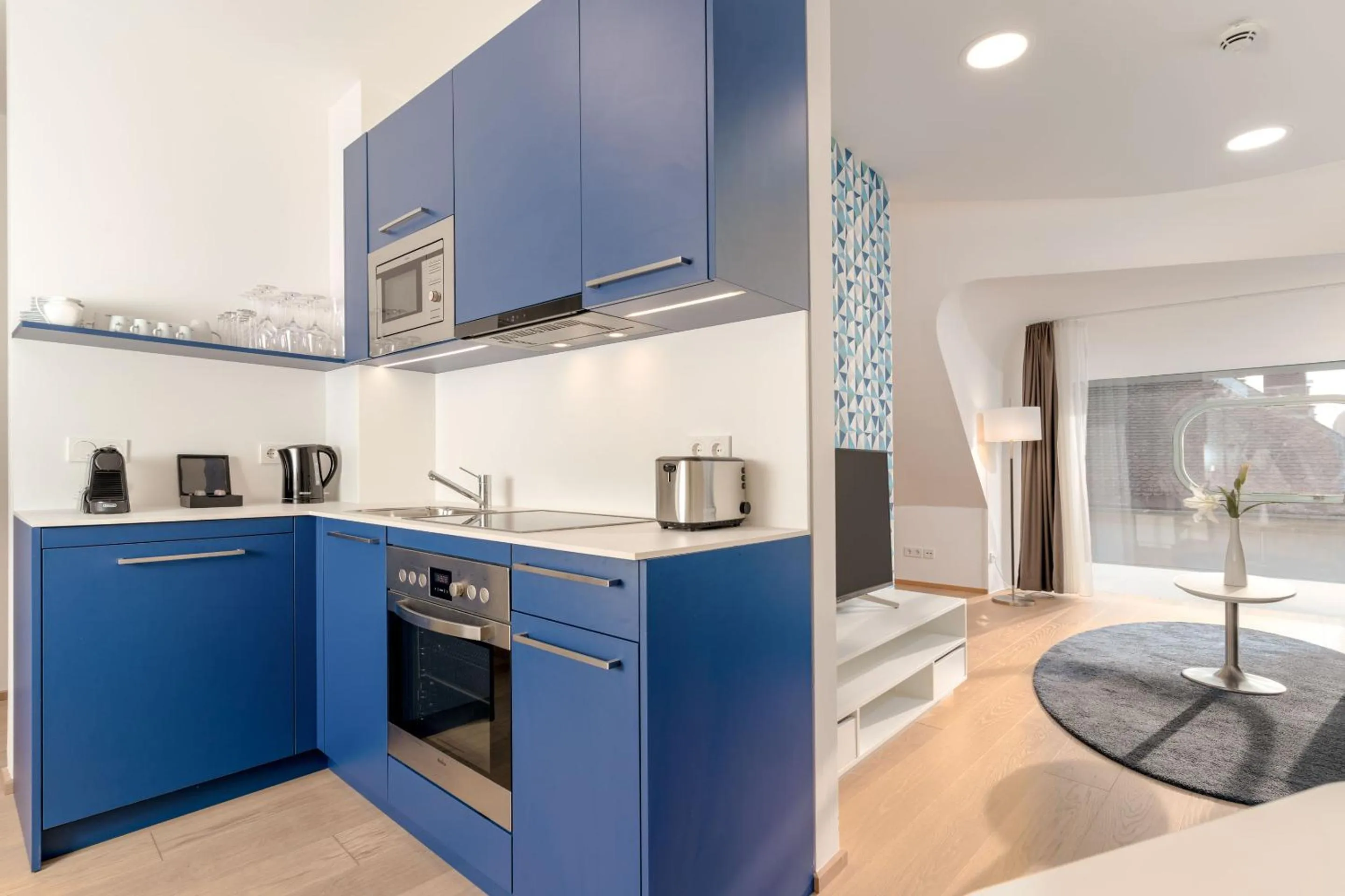 Coffee/tea facilities in ARGOS Graz Serviced Apartments, kontaktlos mit Self Check-in