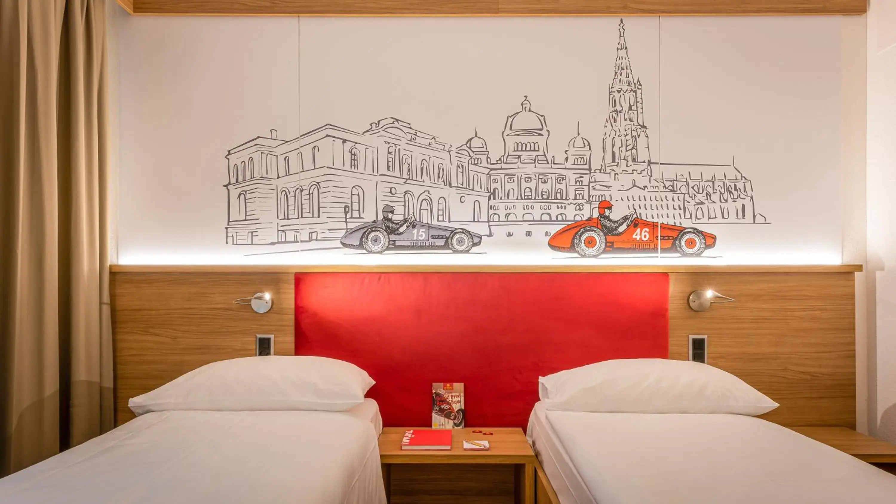 Courtyard Twin Room with Kitchenette in Los Lorentes Hotel Bern City Courtyard Twin Room with Kitchenette in Los Lorentes Hotel Bern City