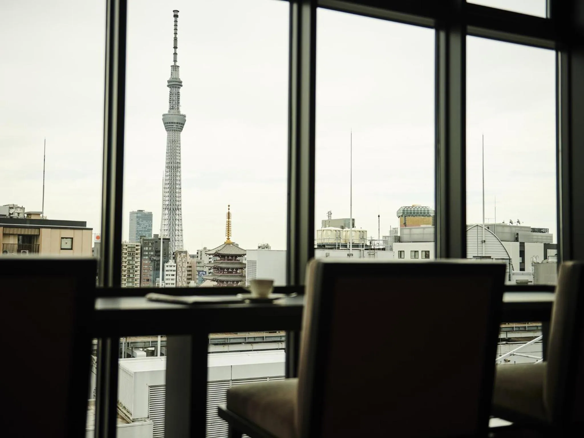 Lounge or bar in Asakusa View Hotel Annex Rokku