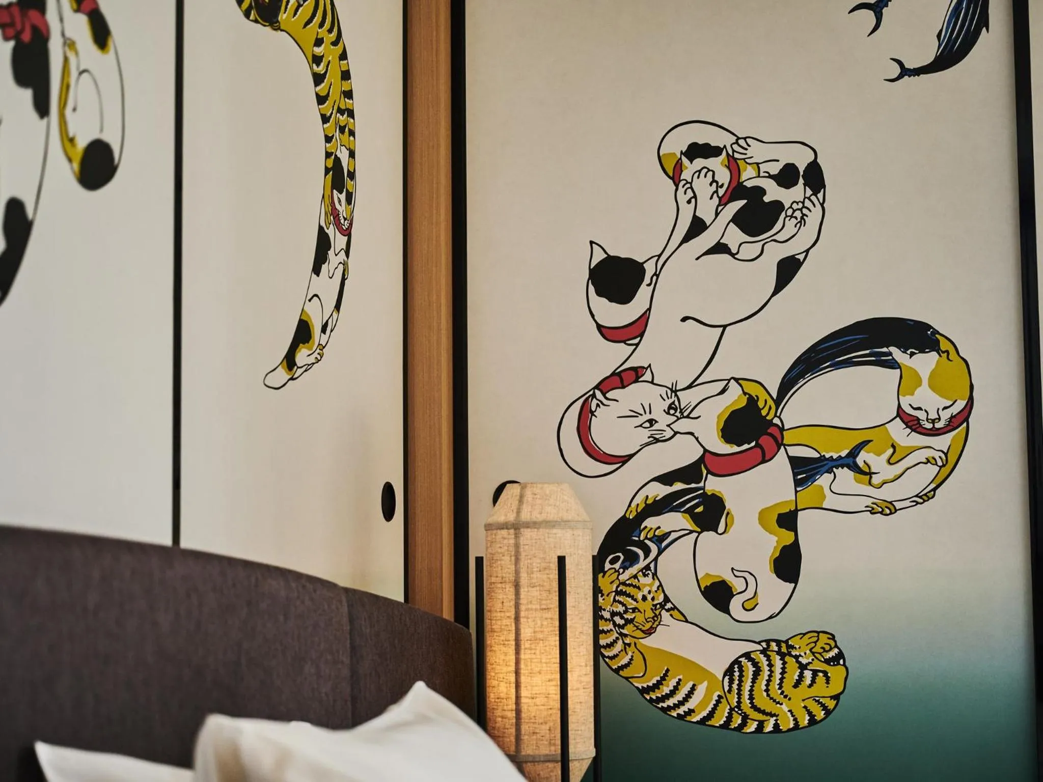 Decorative detail in Asakusa View Hotel Annex Rokku