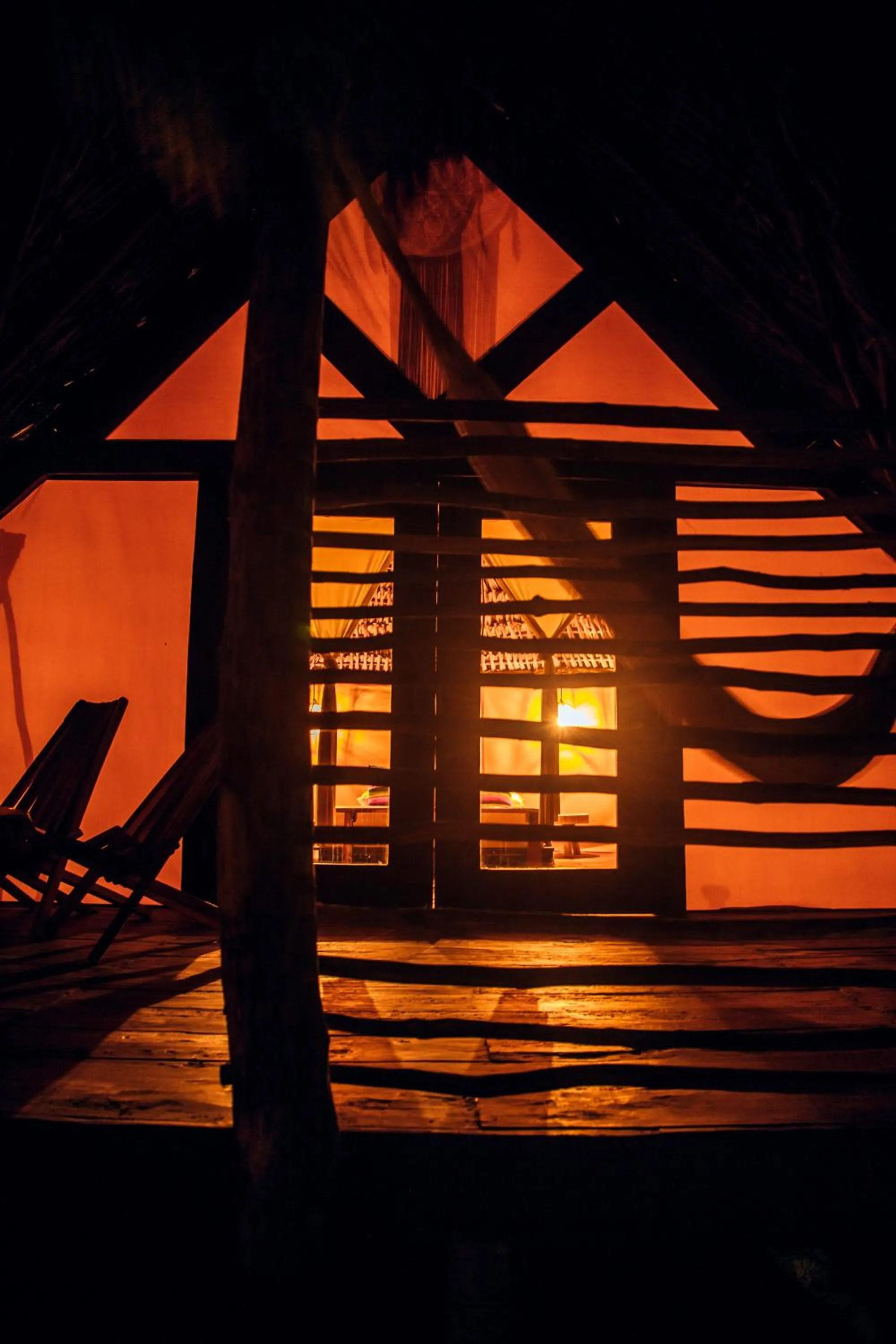 Facade/entrance in Glamp Ikal Tulum