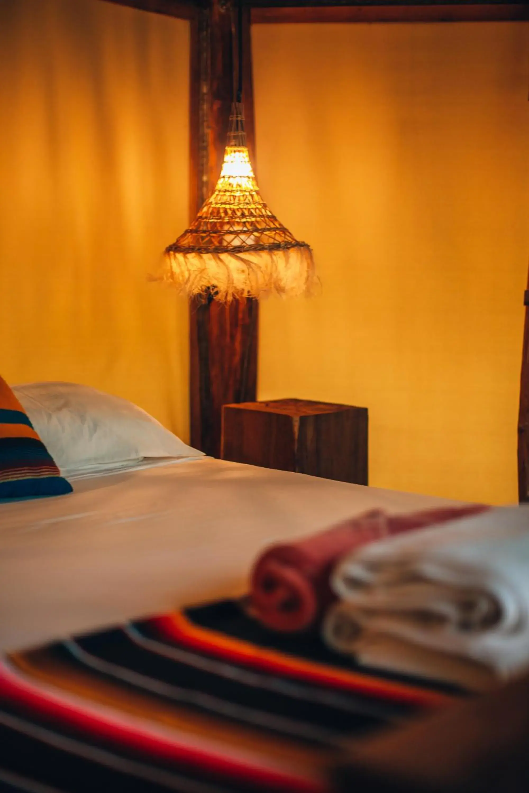 Bed in Glamp Ikal Tulum Bed in Glamp Ikal Tulum