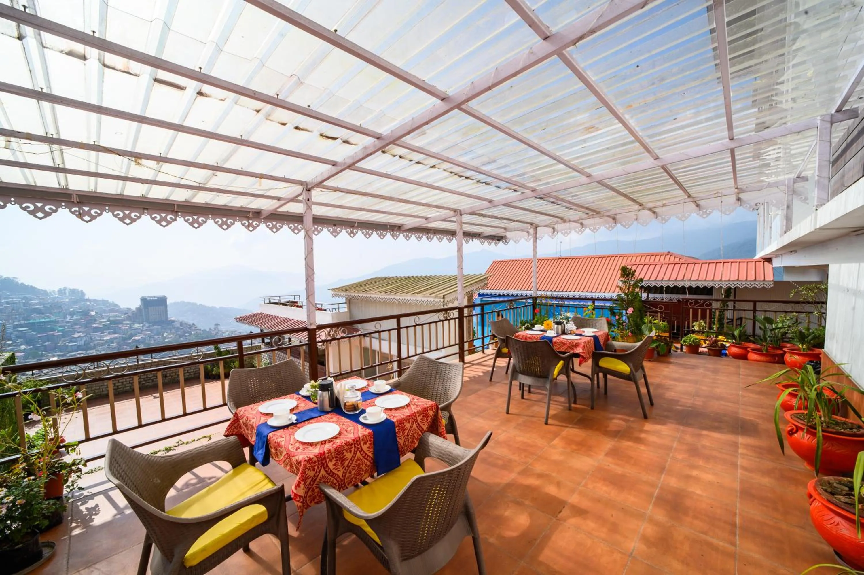 Natural landscape in Sinclairs Gangtok