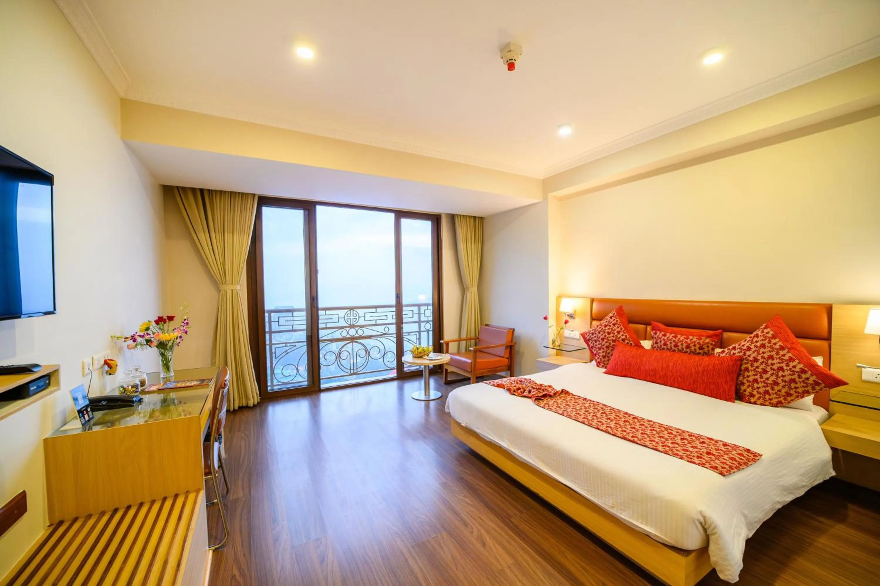 Bed in Sinclairs Gangtok