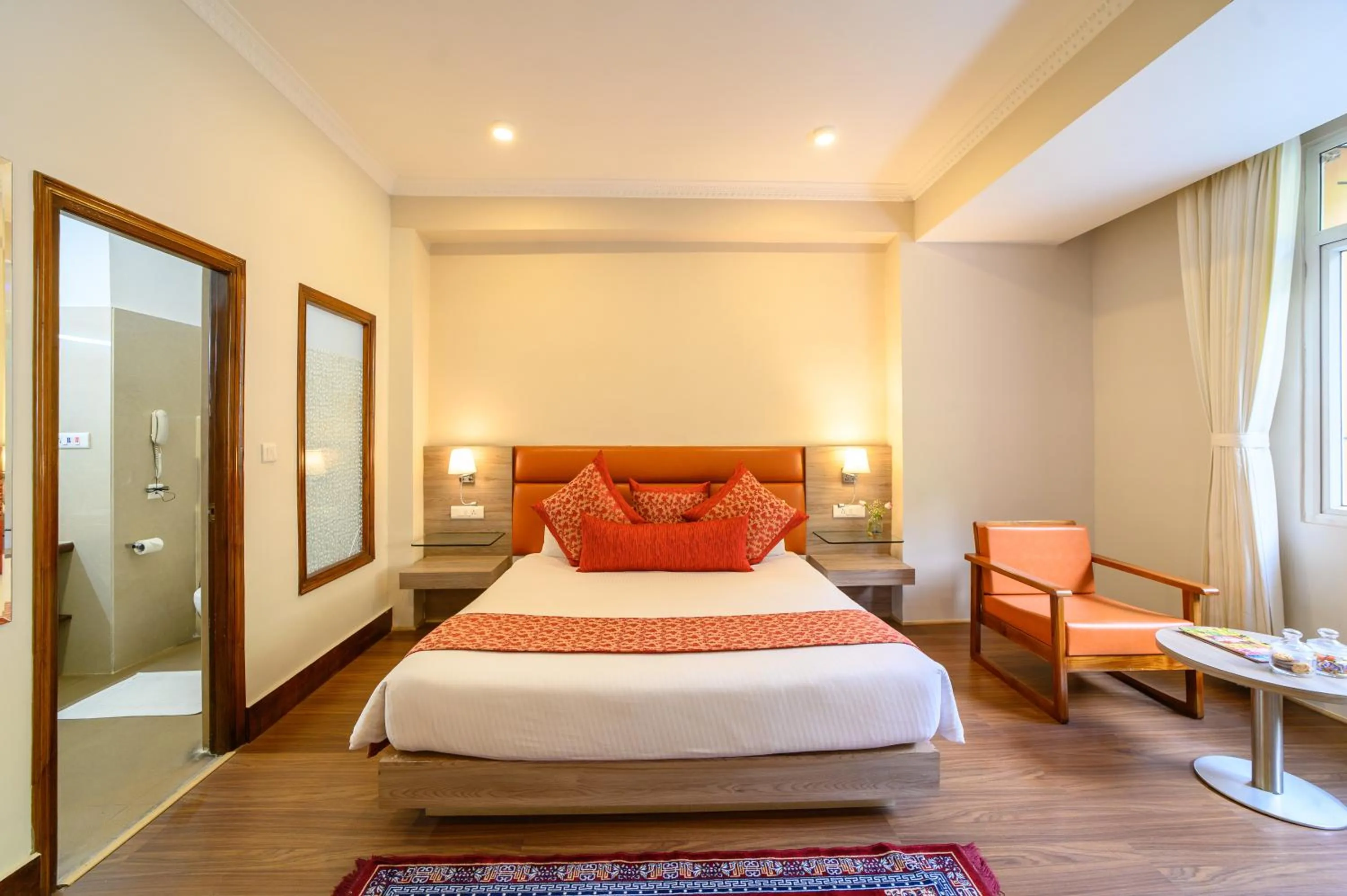 Bed in Sinclairs Gangtok