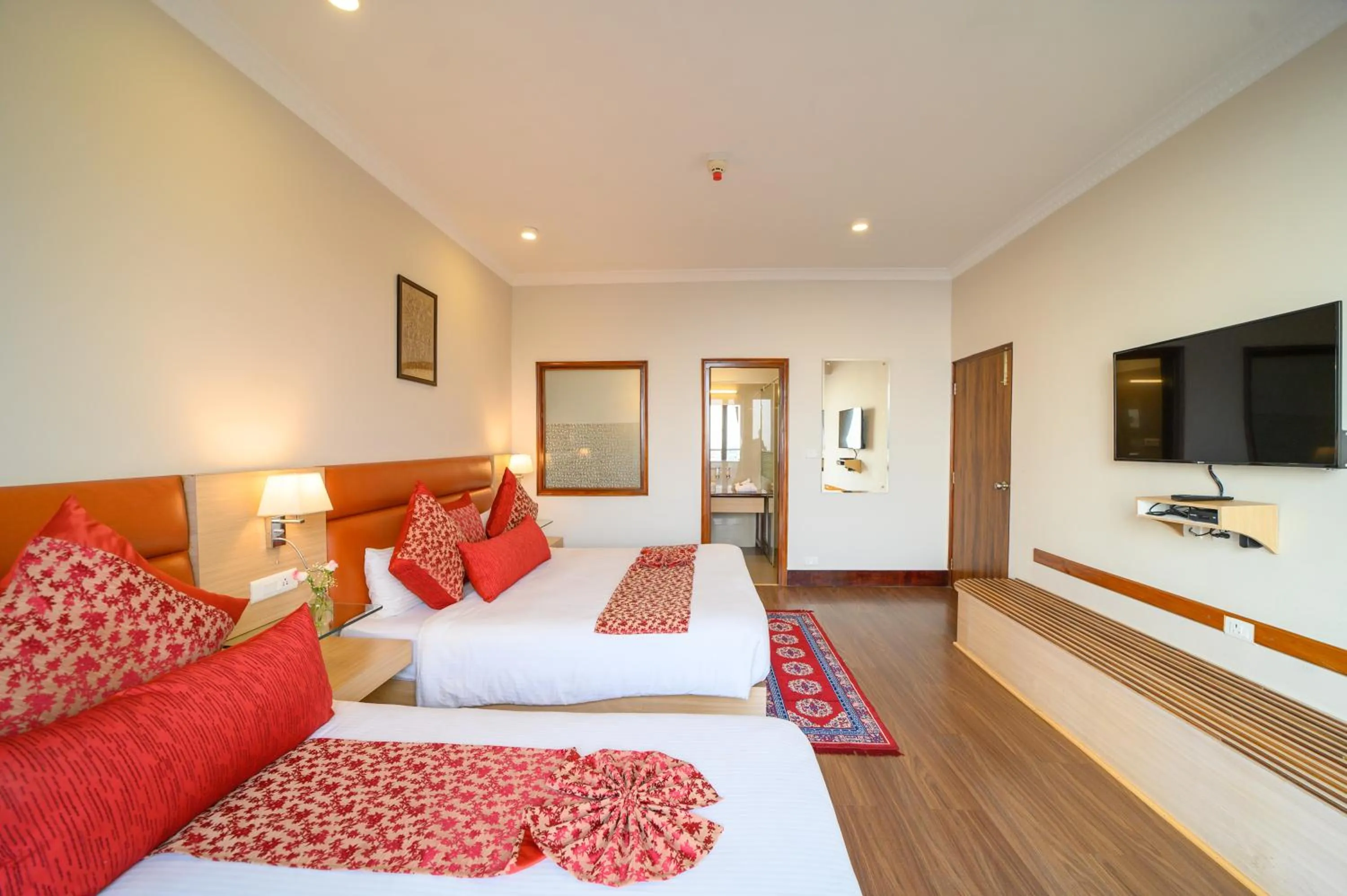 Bed in Sinclairs Gangtok