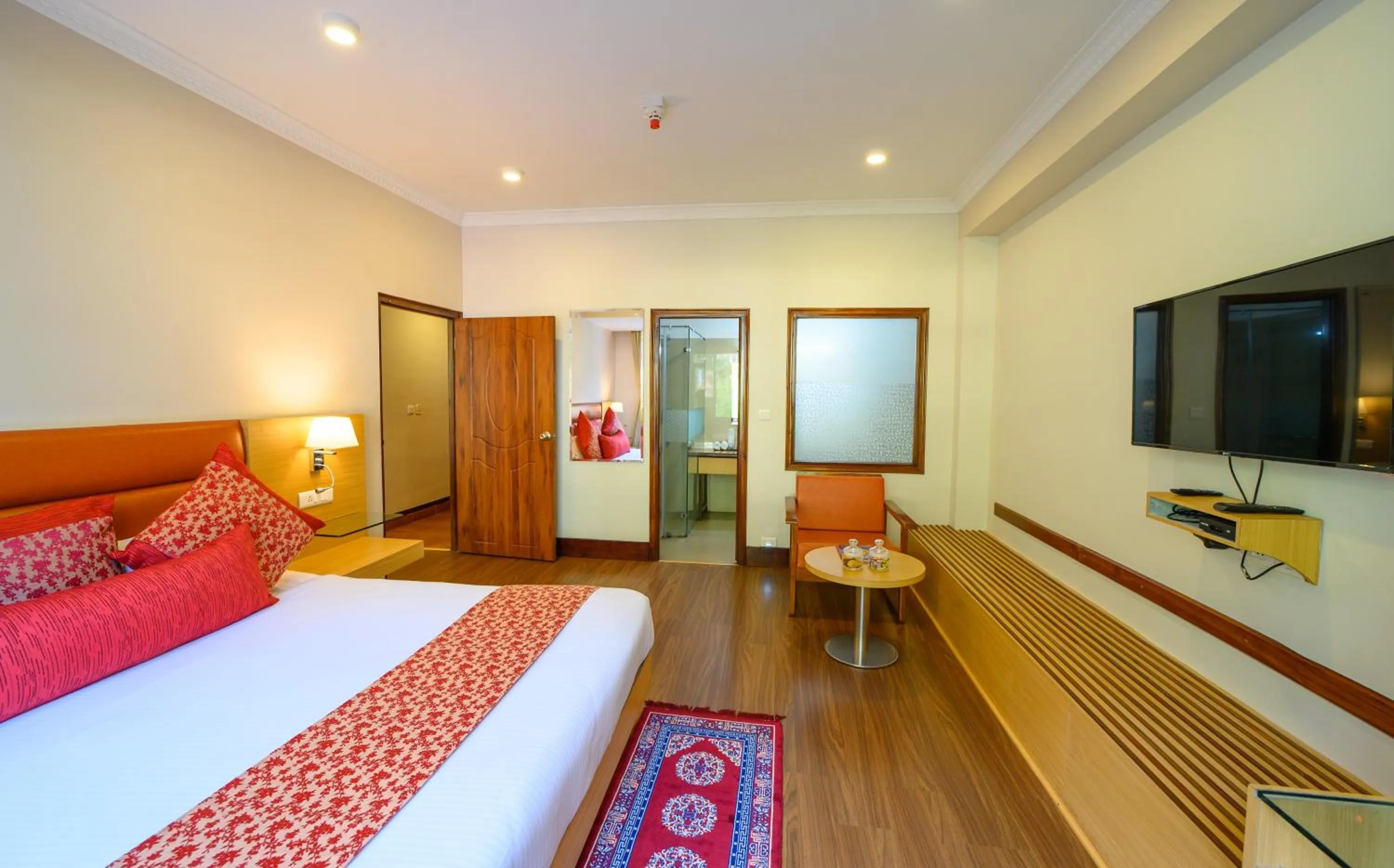 Bed in Sinclairs Gangtok