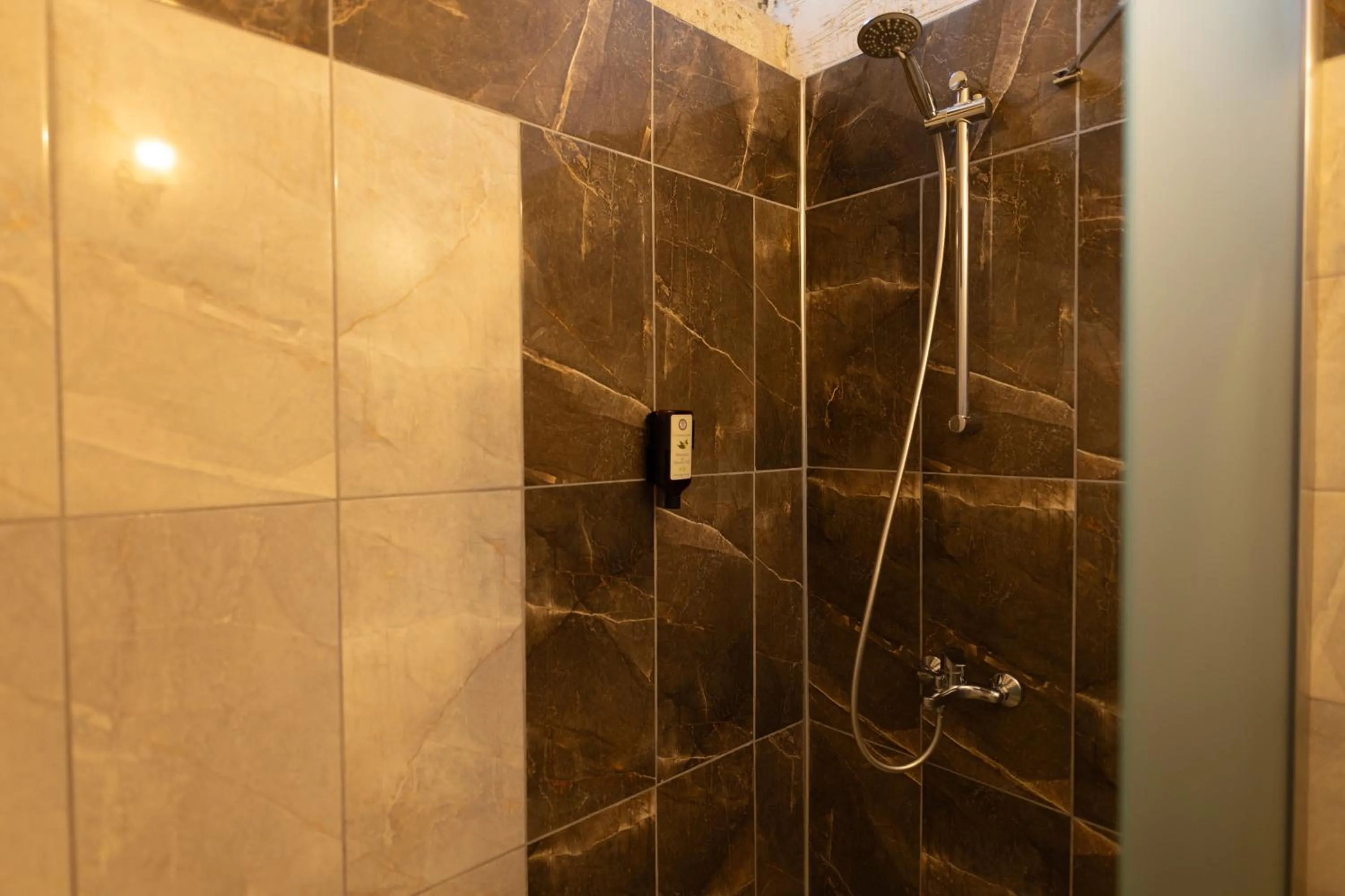 Shower in Lemon Cave Suites