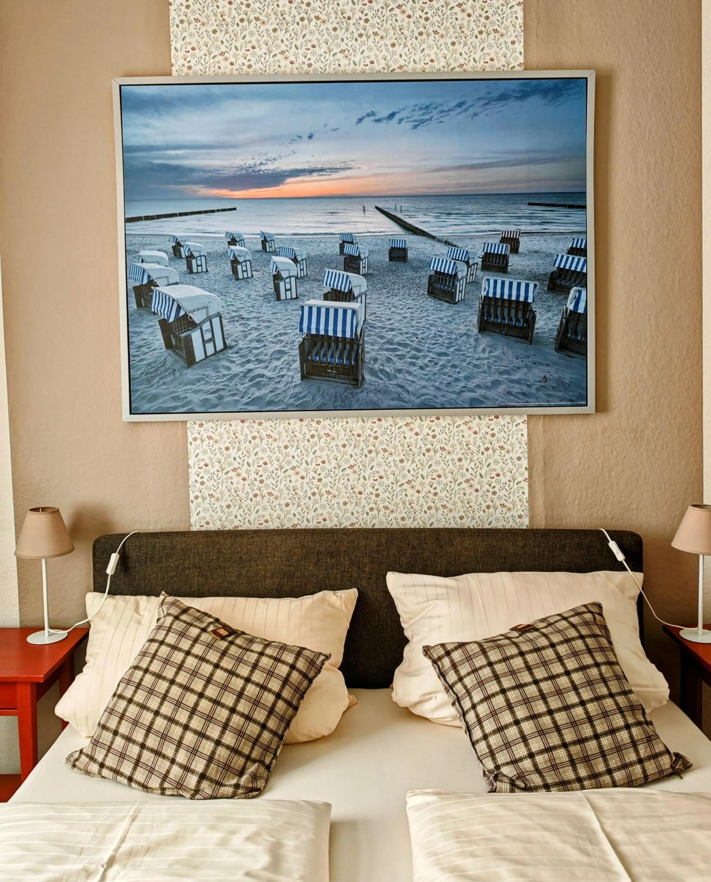 Bed in Hotel Schweizerhaus