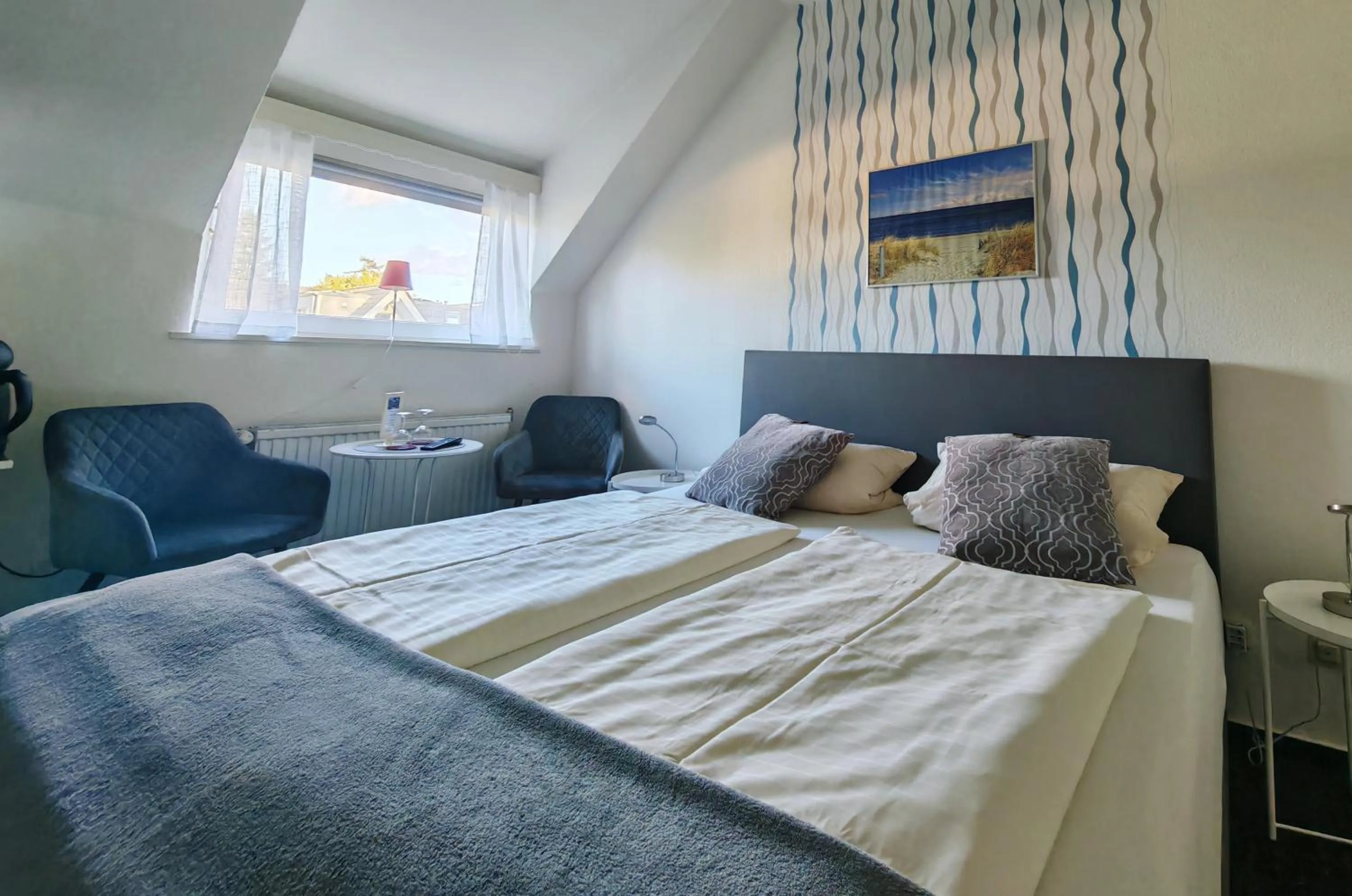 Bed in Hotel Schweizerhaus