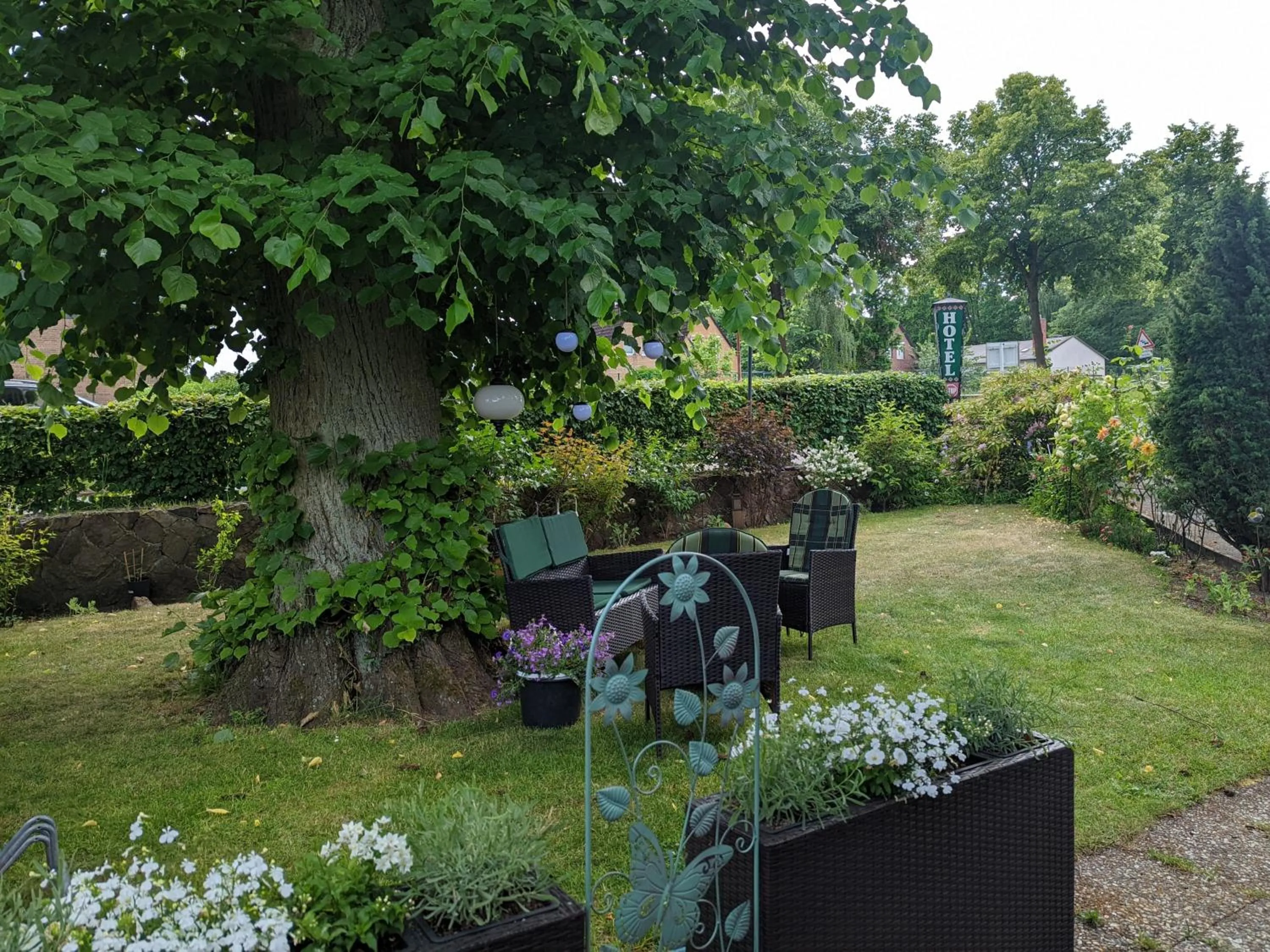 Garden in Hotel Schweizerhaus