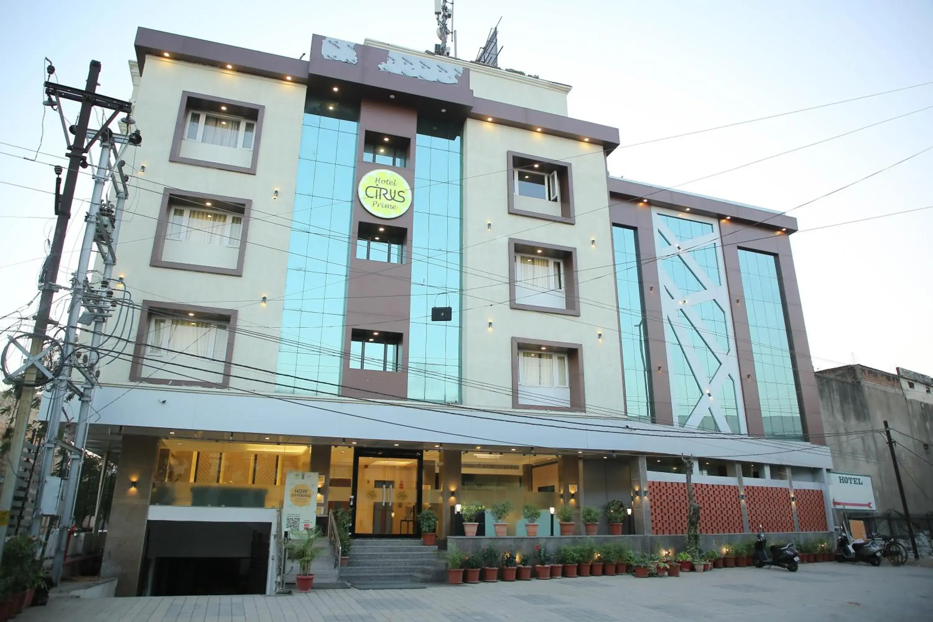 Facade/entrance in Citrus Prime Raipur Facade/entrance in Citrus Prime Raipur