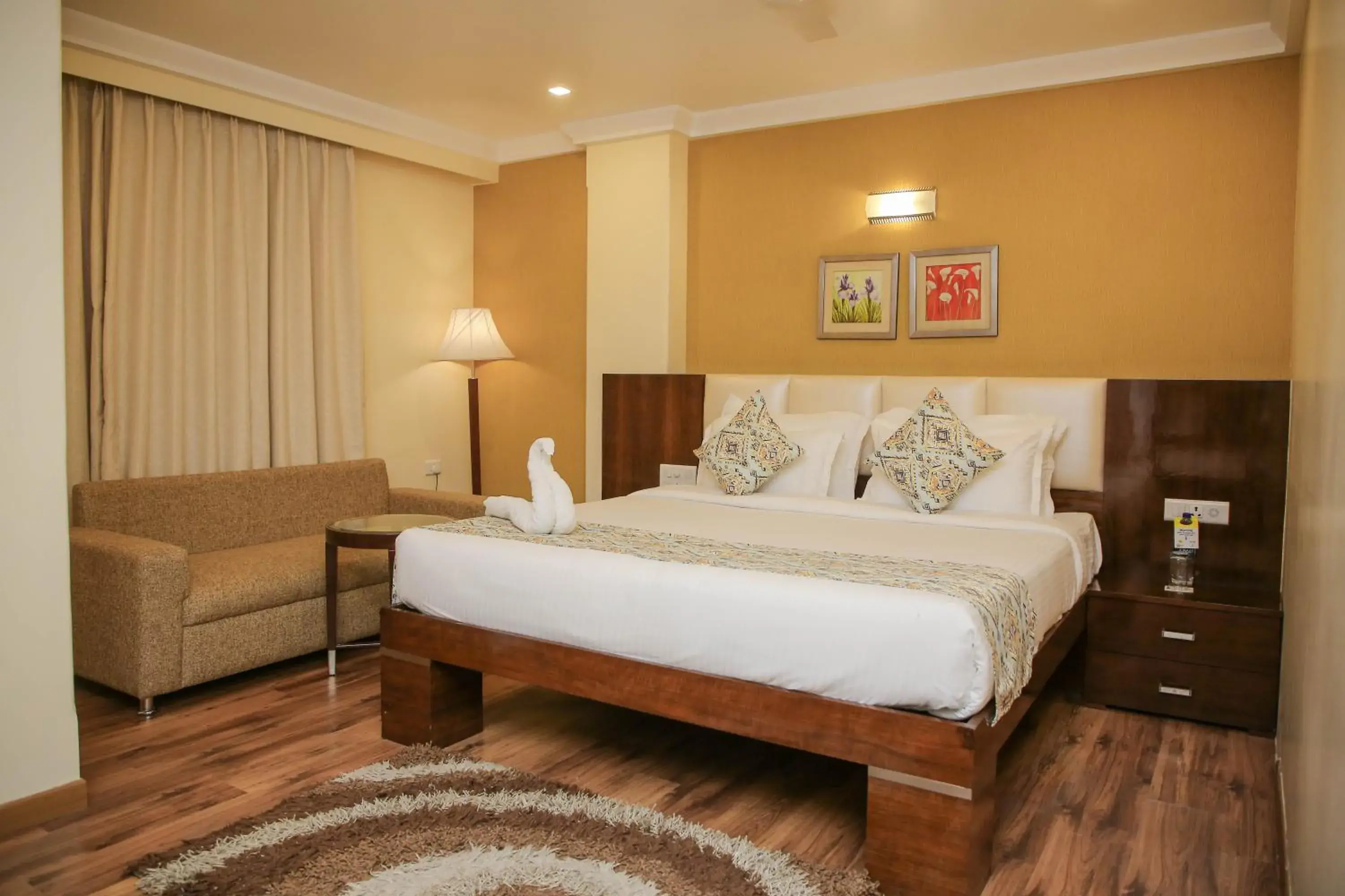 Bed in Citrus Prime Raipur Bed in Citrus Prime Raipur