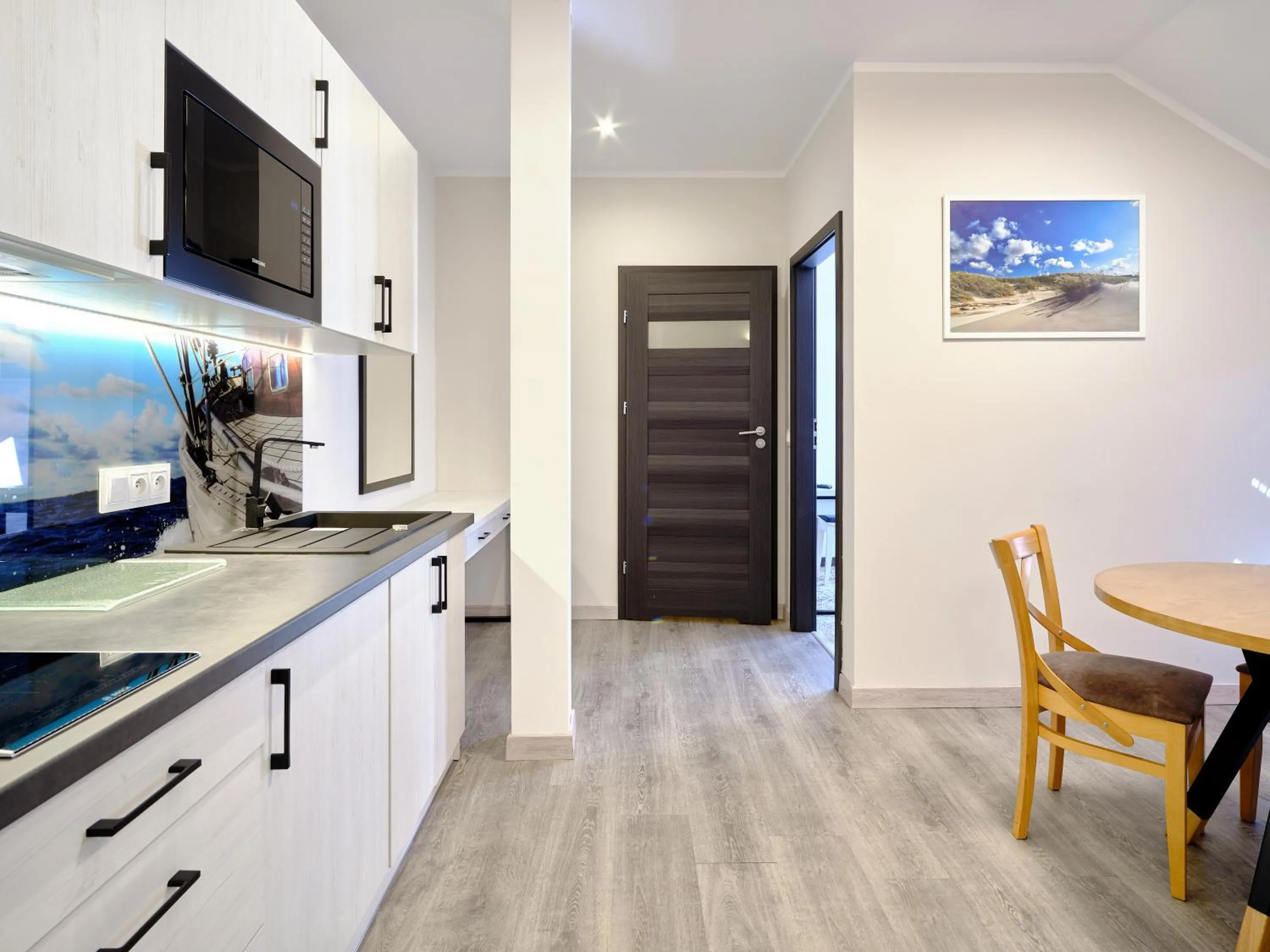 Kitchen or kitchenette in Rezydencja AMBRE