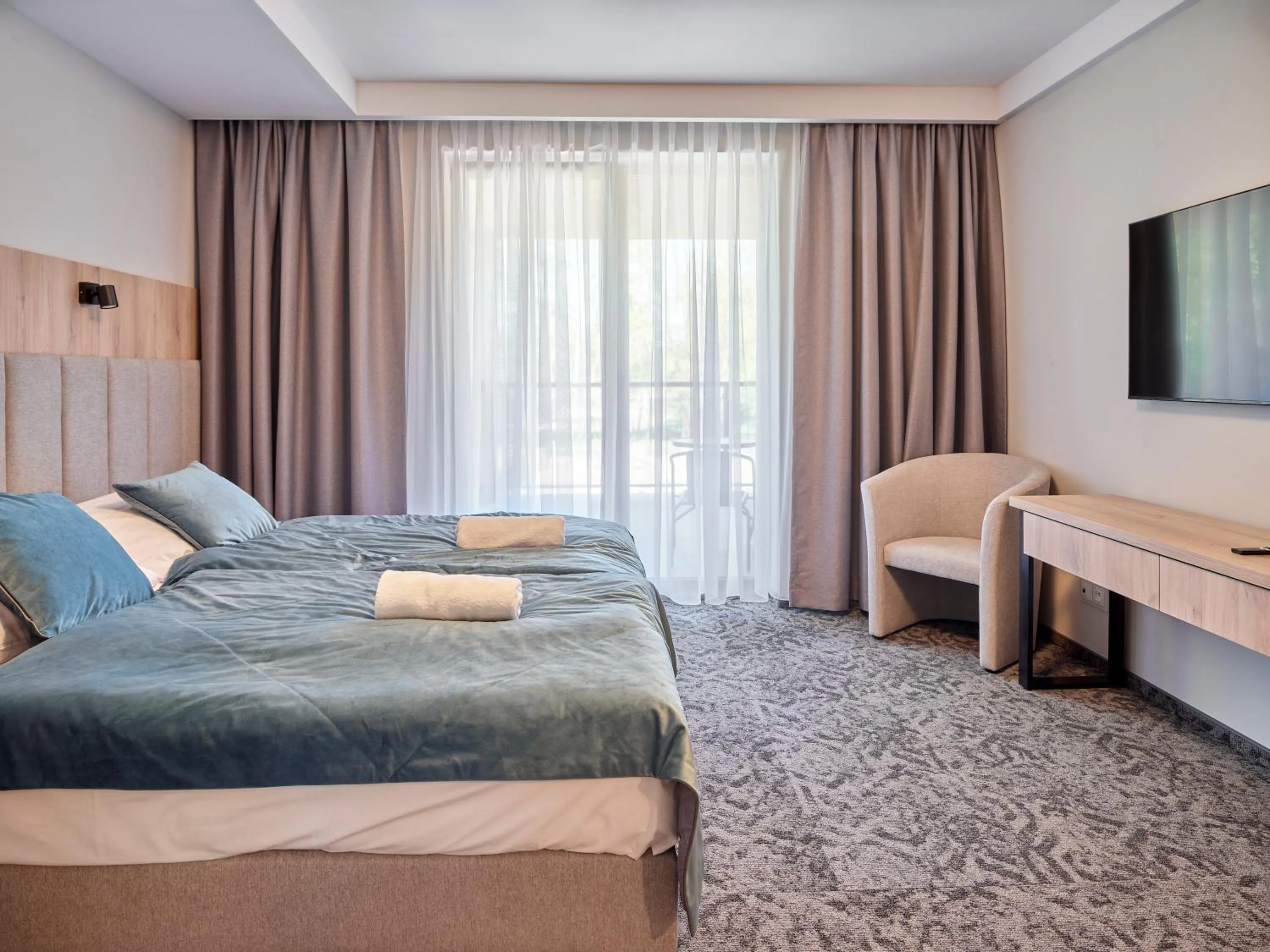 TV and multimedia, Bed in Rezydencja AMBRE