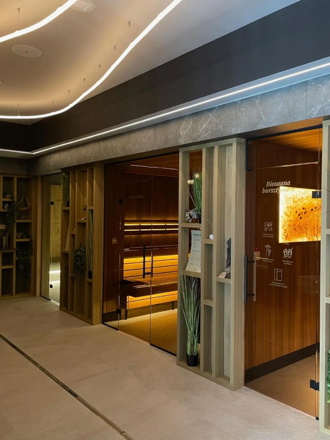 Sauna in Rezydencja AMBRE